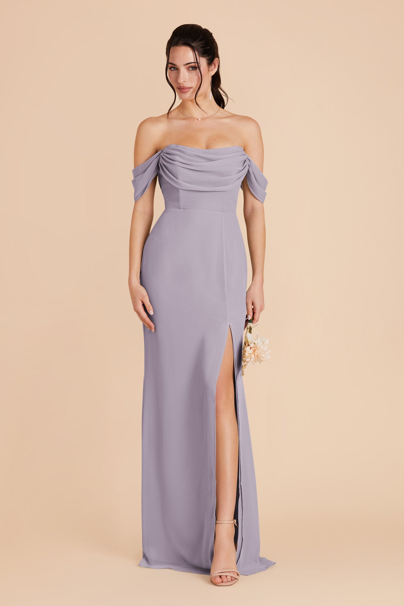 Dusty Lilac Mira Convertible Dress by Birdy Grey