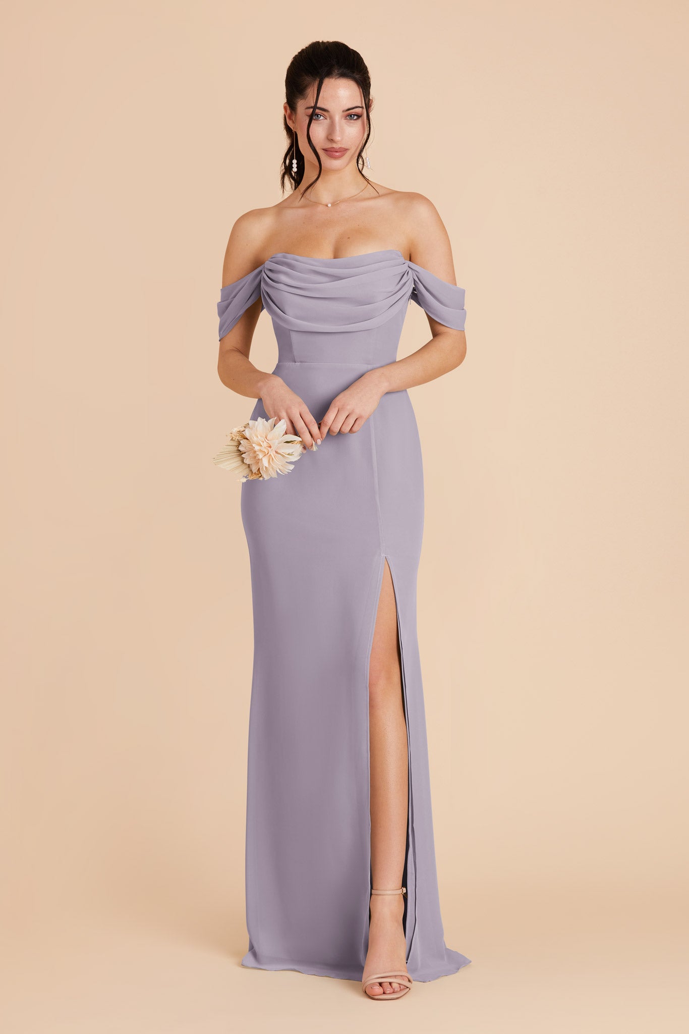 Dusty Lilac Mira Convertible Dress by Birdy Grey