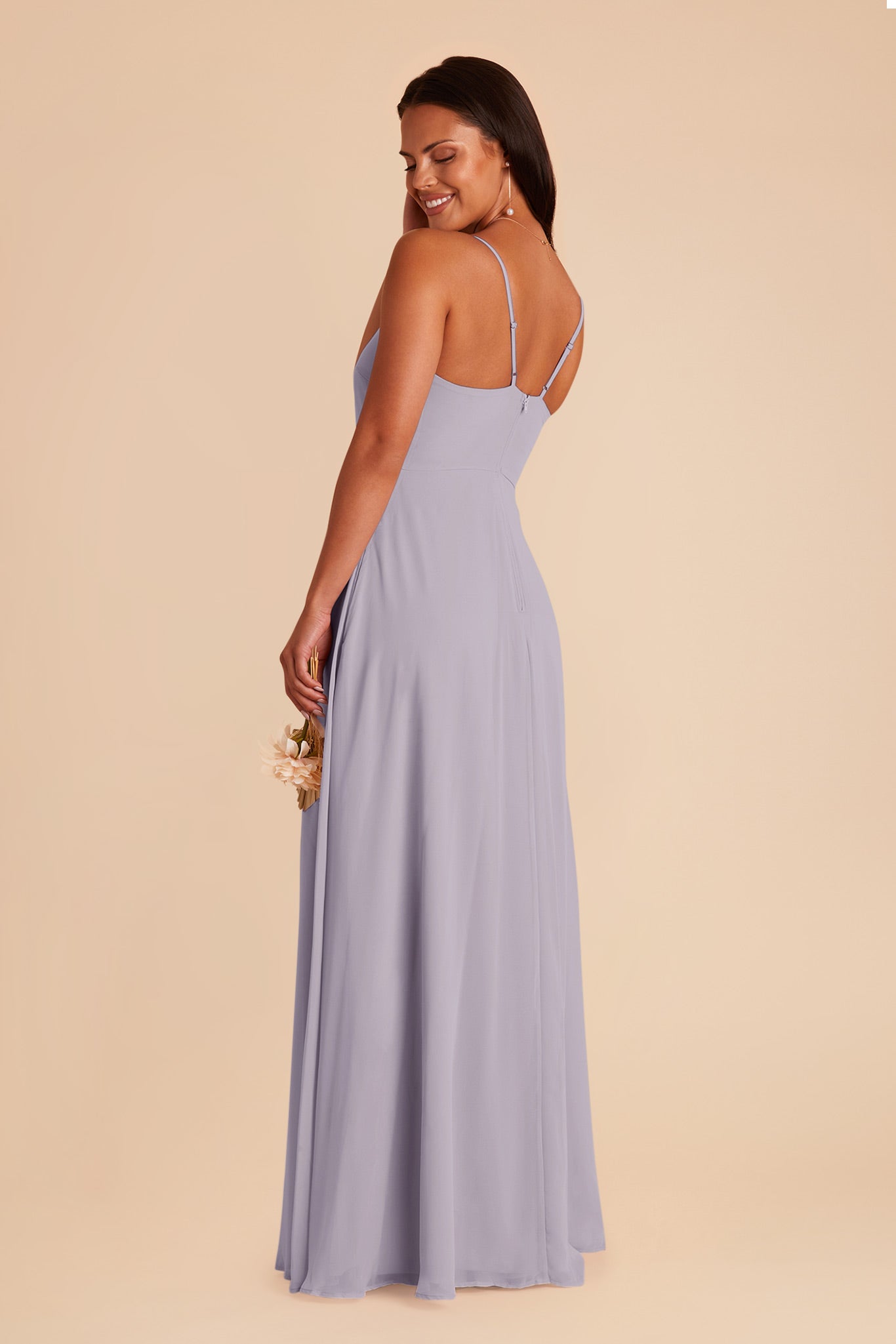 Dusty Lilac Theresa Chiffon Dress by Birdy Grey