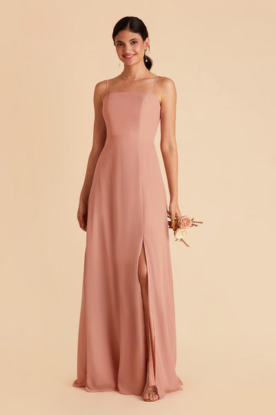 Dusty pink dress, Women's Fashion, Dresses & Sets, Evening Dresses & Gowns  on Carousell