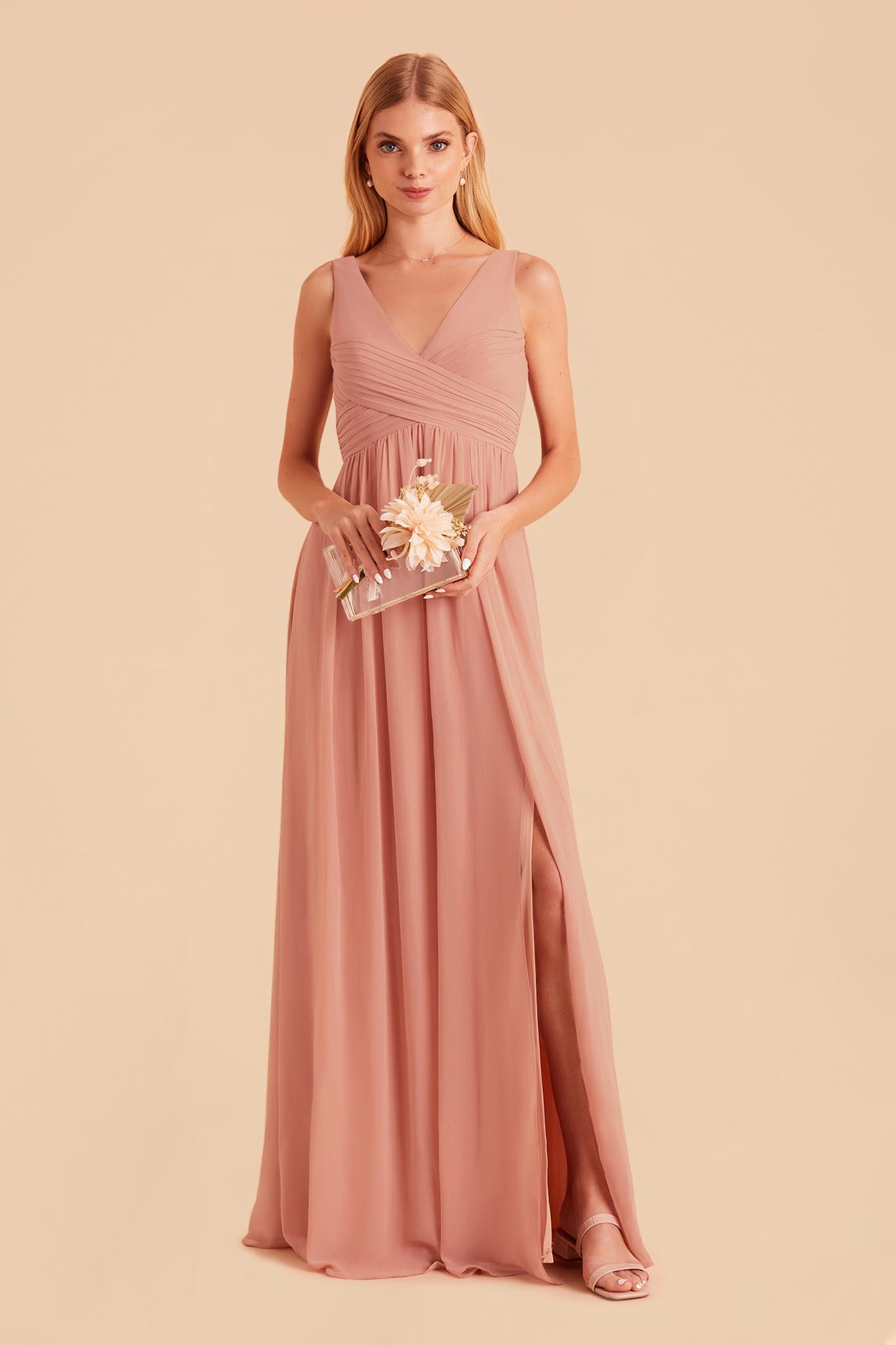 Dusty Rose Pink Cocktail Dresses