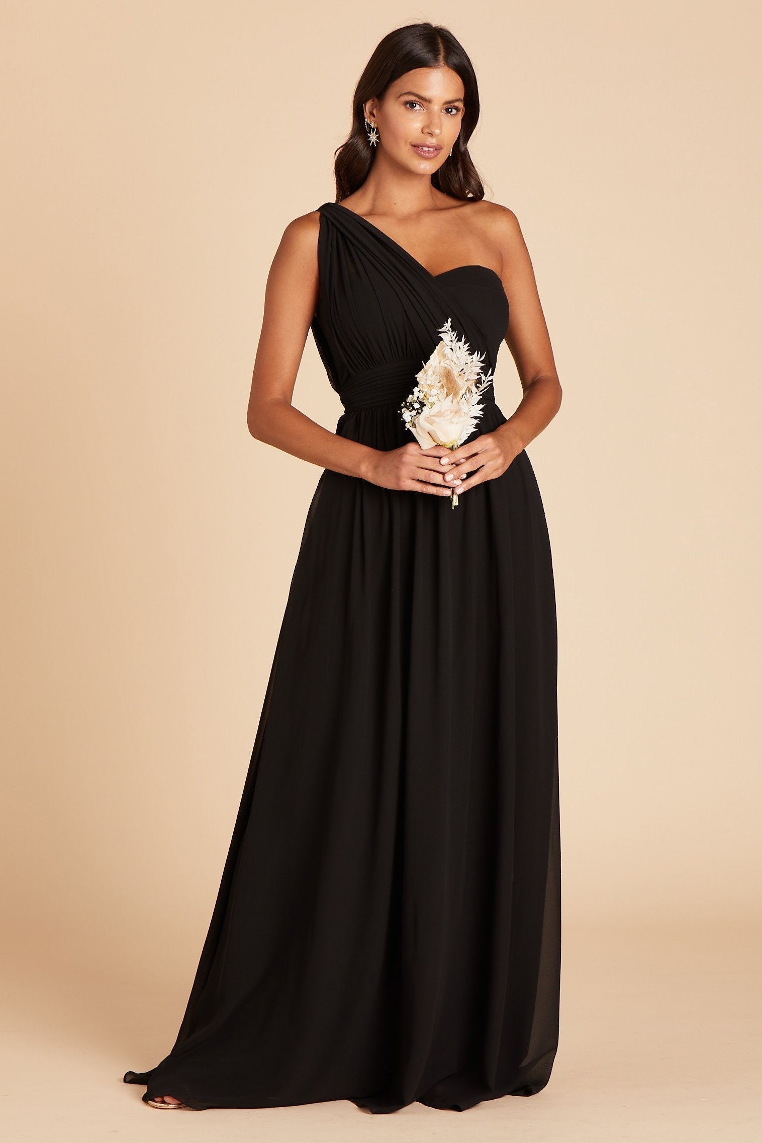 Black Grace Convertible Dress by Birdy Grey