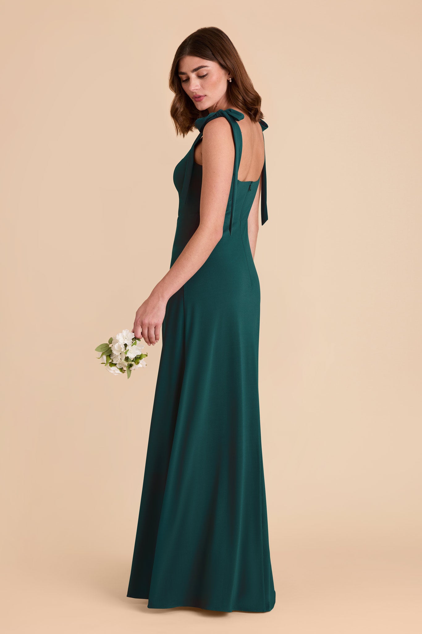 Emerald Alex Convertible Luxe Knit Dress by Birdy Grey