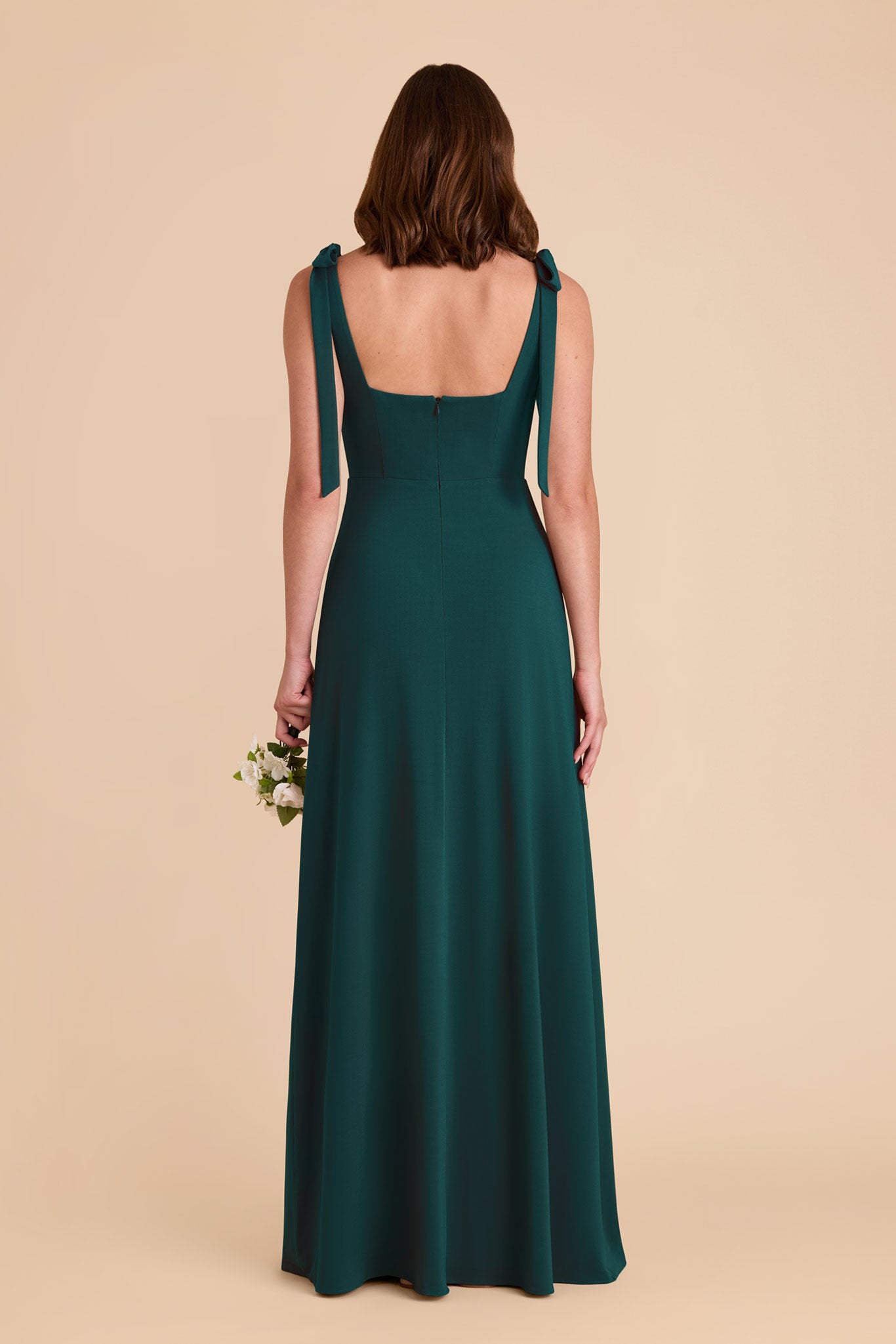 Emerald Alex Convertible Luxe Knit Dress by Birdy Grey