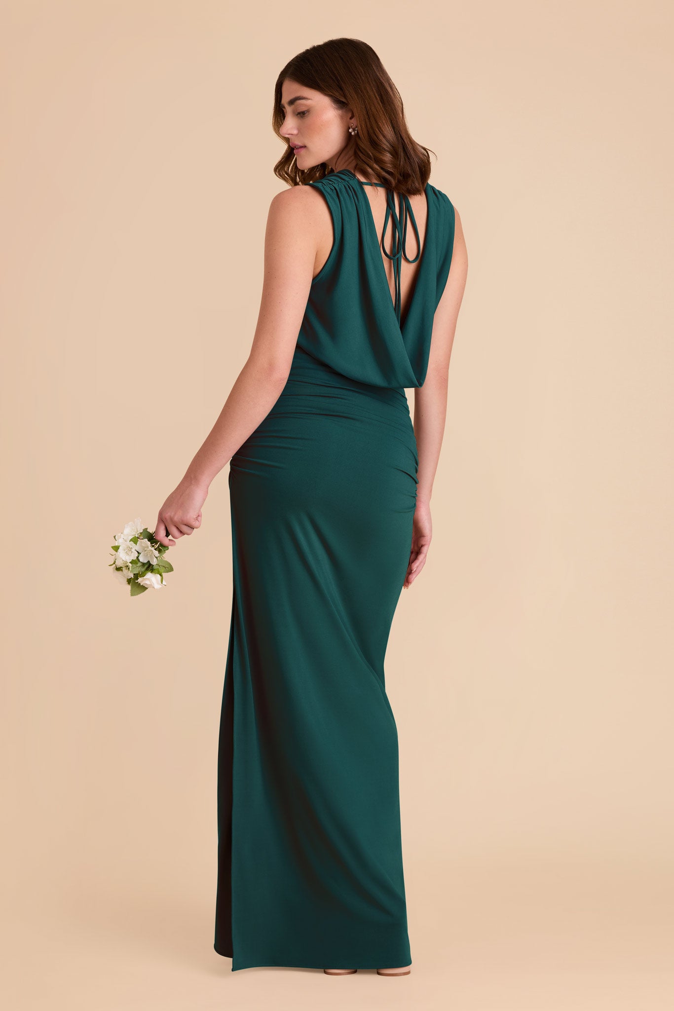 Emerald Danny Luxe Knit Dress by Birdy Grey