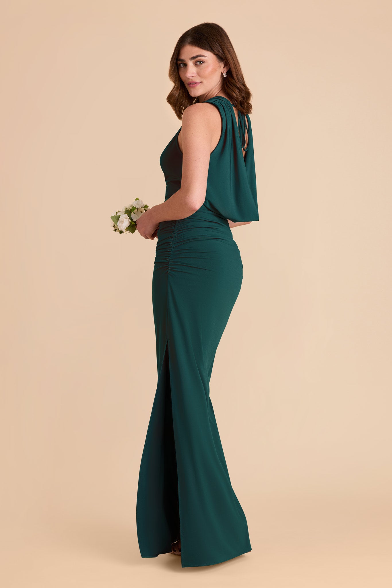 Emerald Danny Luxe Knit Dress by Birdy Grey