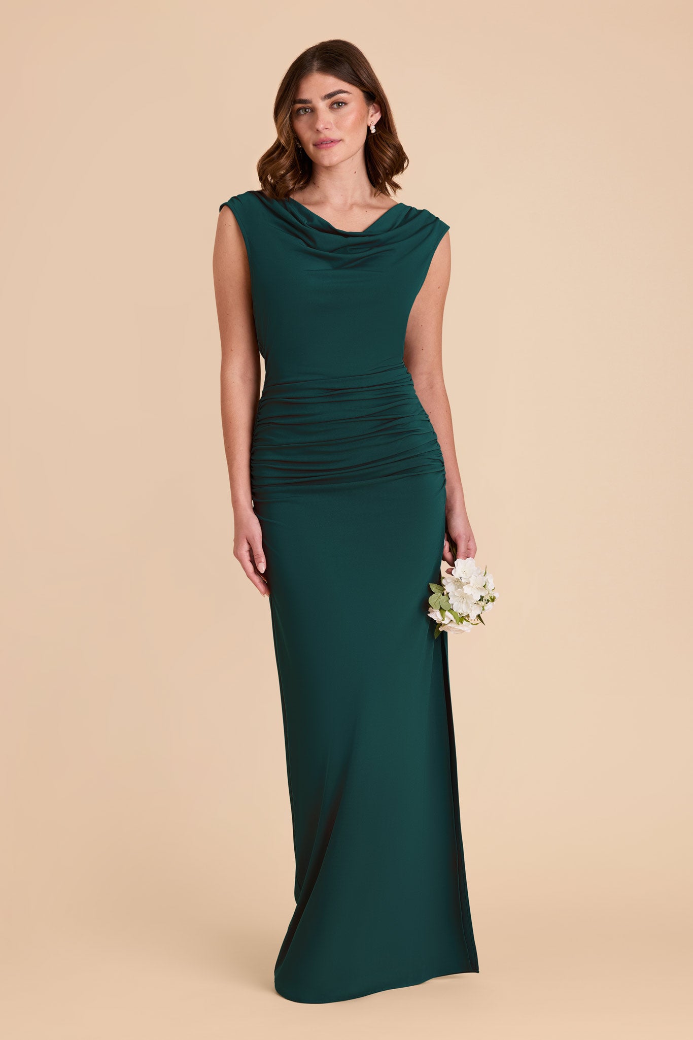 Emerald Danny Luxe Knit Dress by Birdy Grey