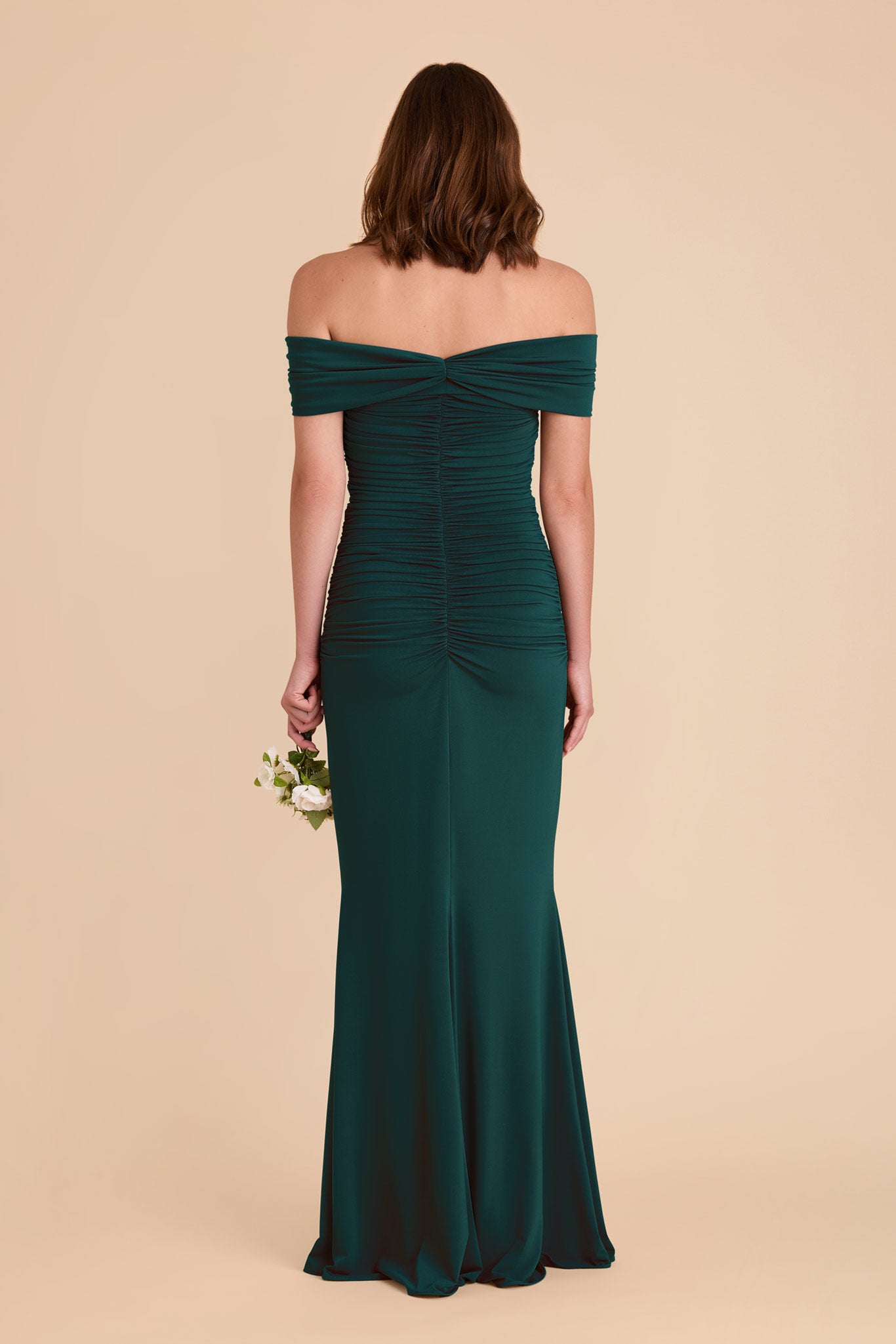 Emerald Denise Luxe Knit Dress by Birdy Grey