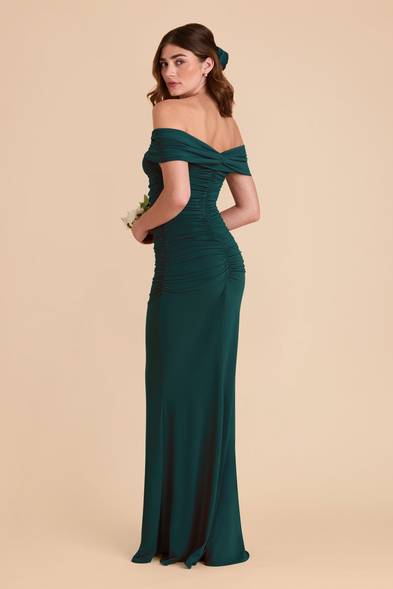 Emerald Denise Luxe Knit Dress by Birdy Grey