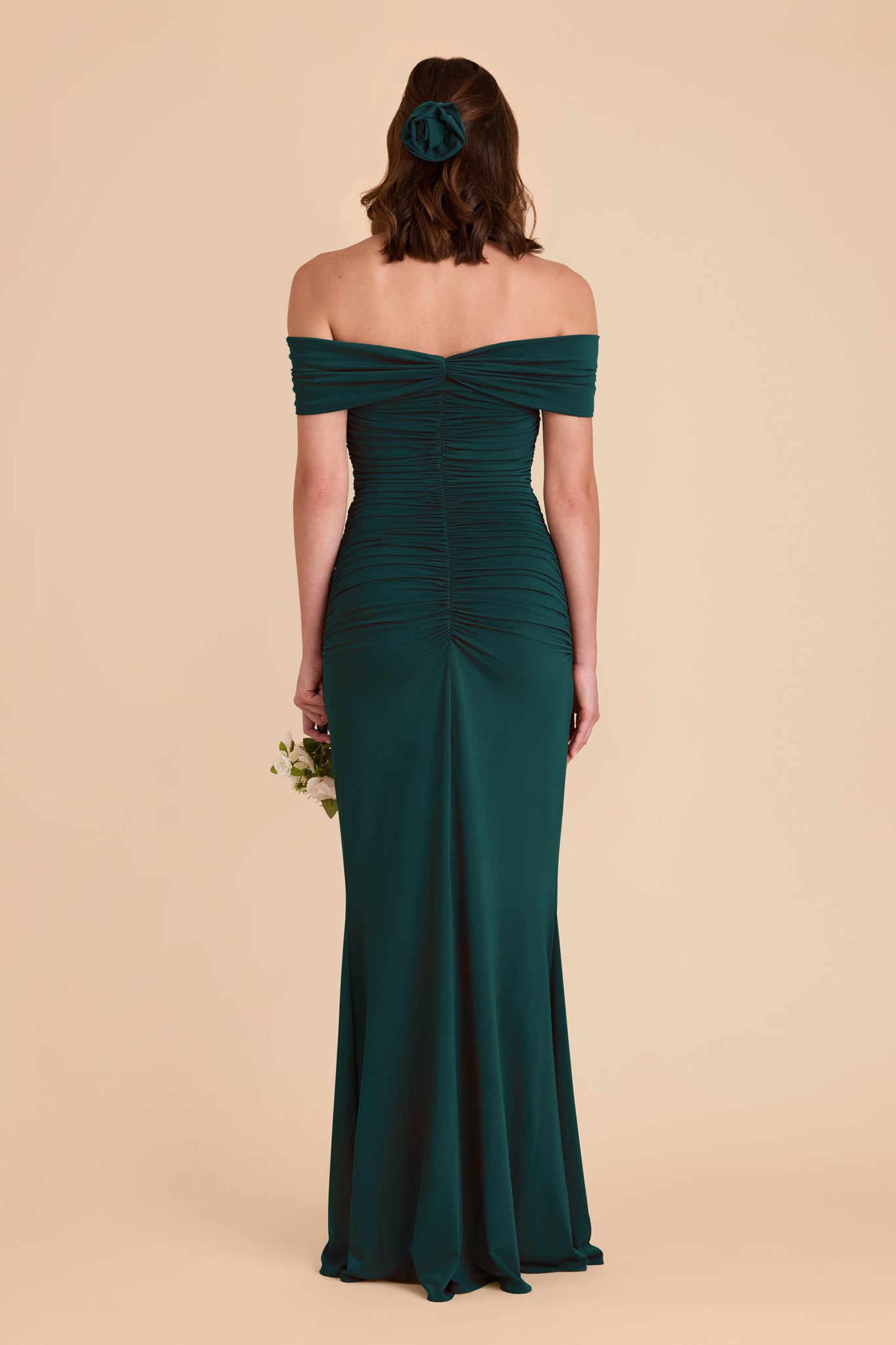 Emerald Denise Luxe Knit Dress by Birdy Grey