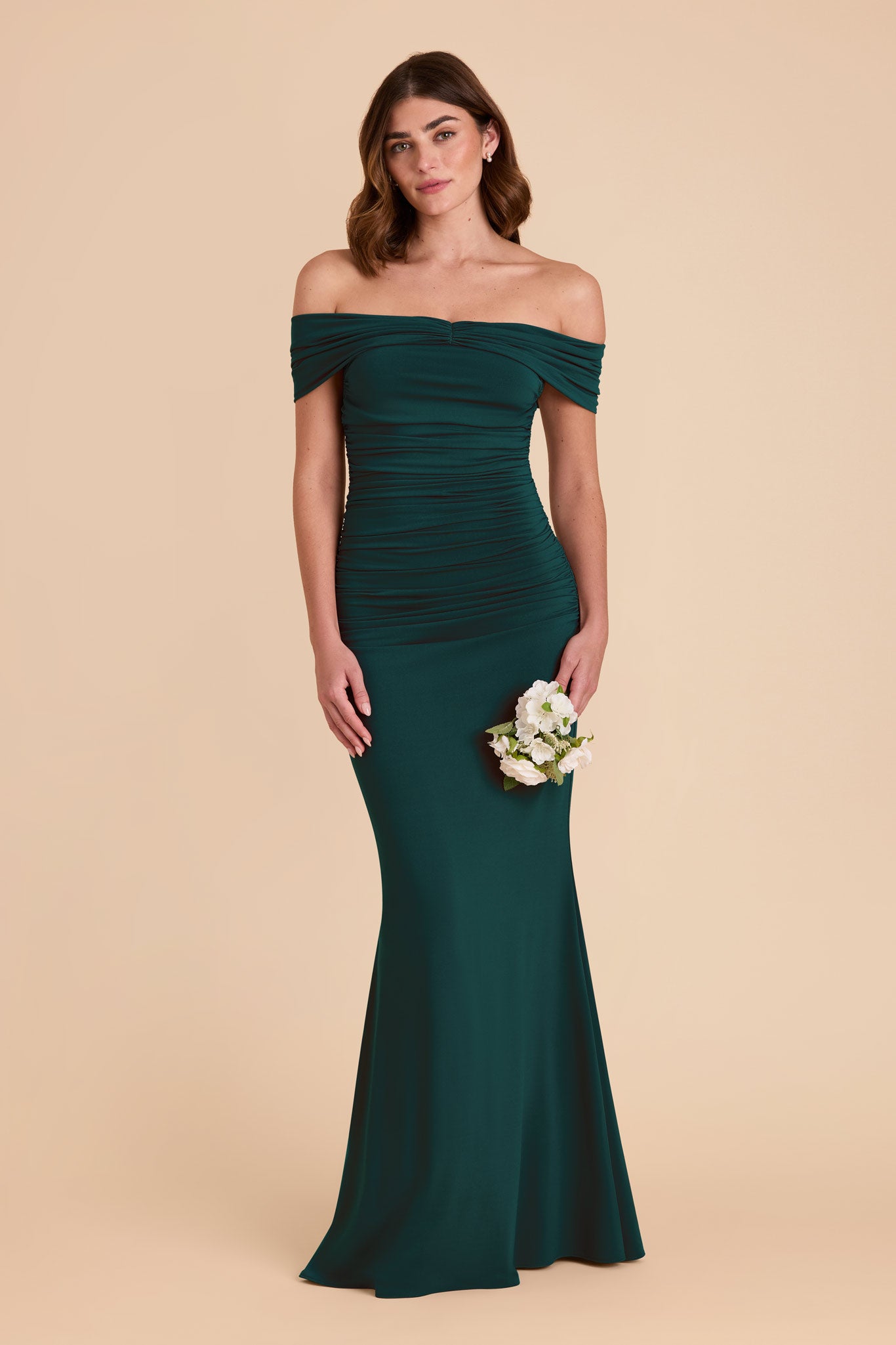 Emerald Denise Luxe Knit Dress by Birdy Grey