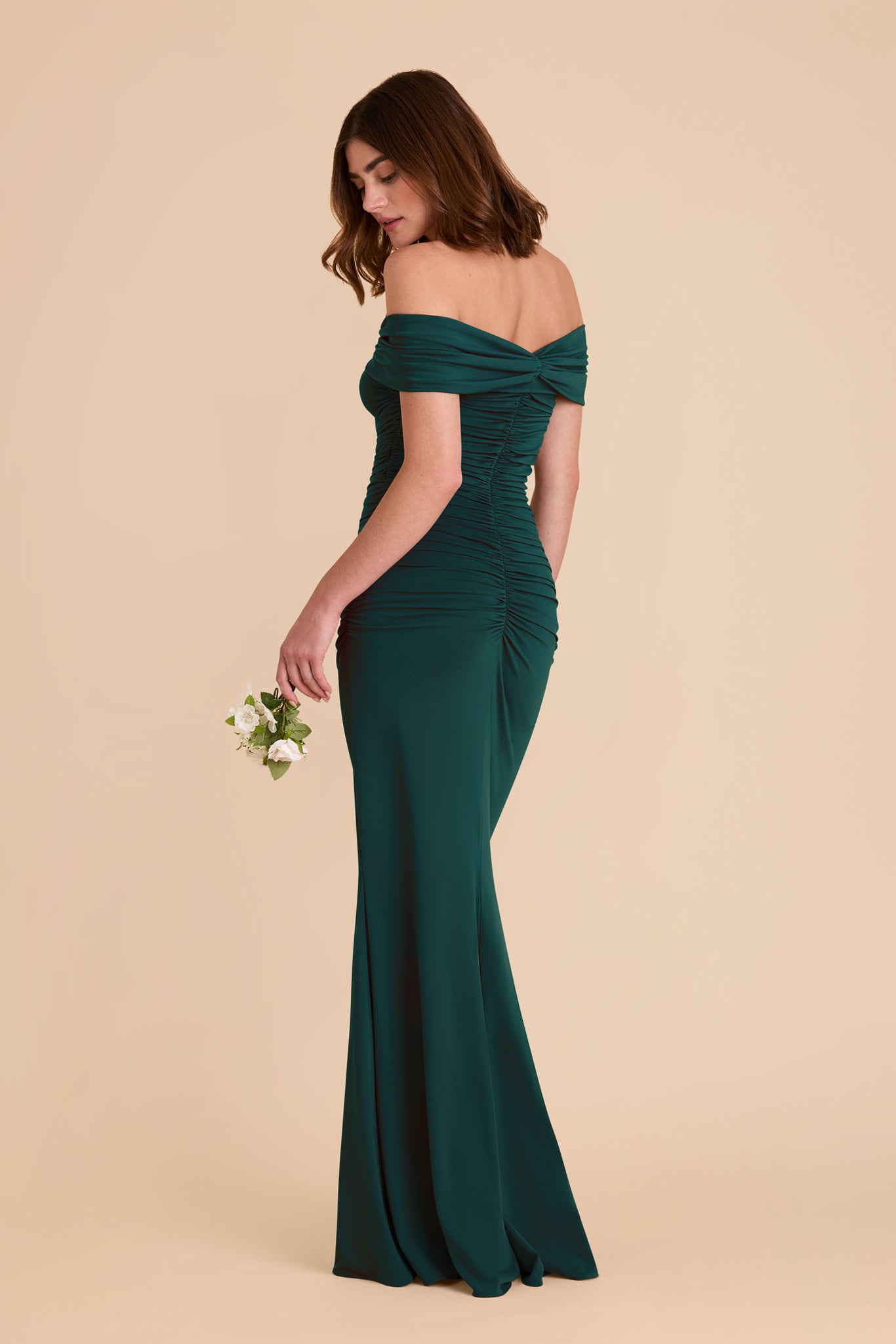 Emerald Denise Luxe Knit Dress by Birdy Grey