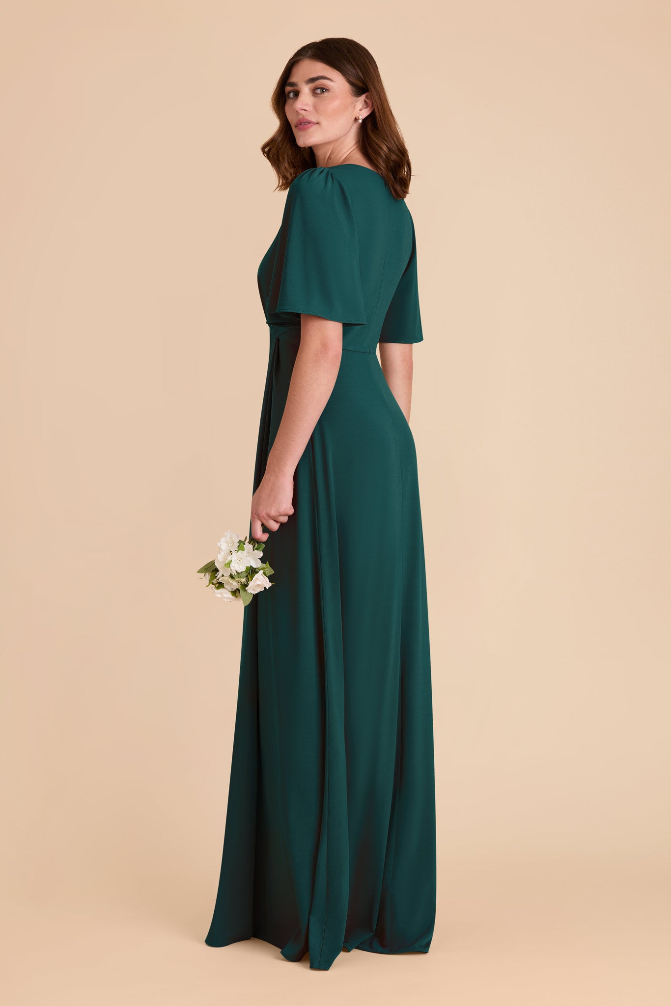 Emerald Fatima Luxe Knit Dress by Birdy Grey