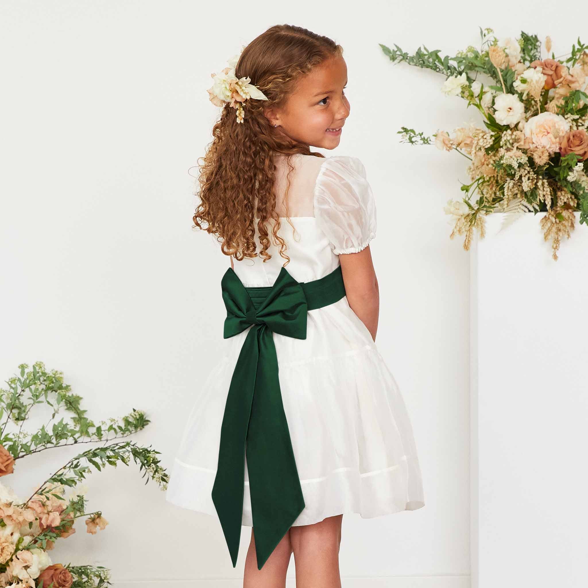 Flower girl shop sashes and belts