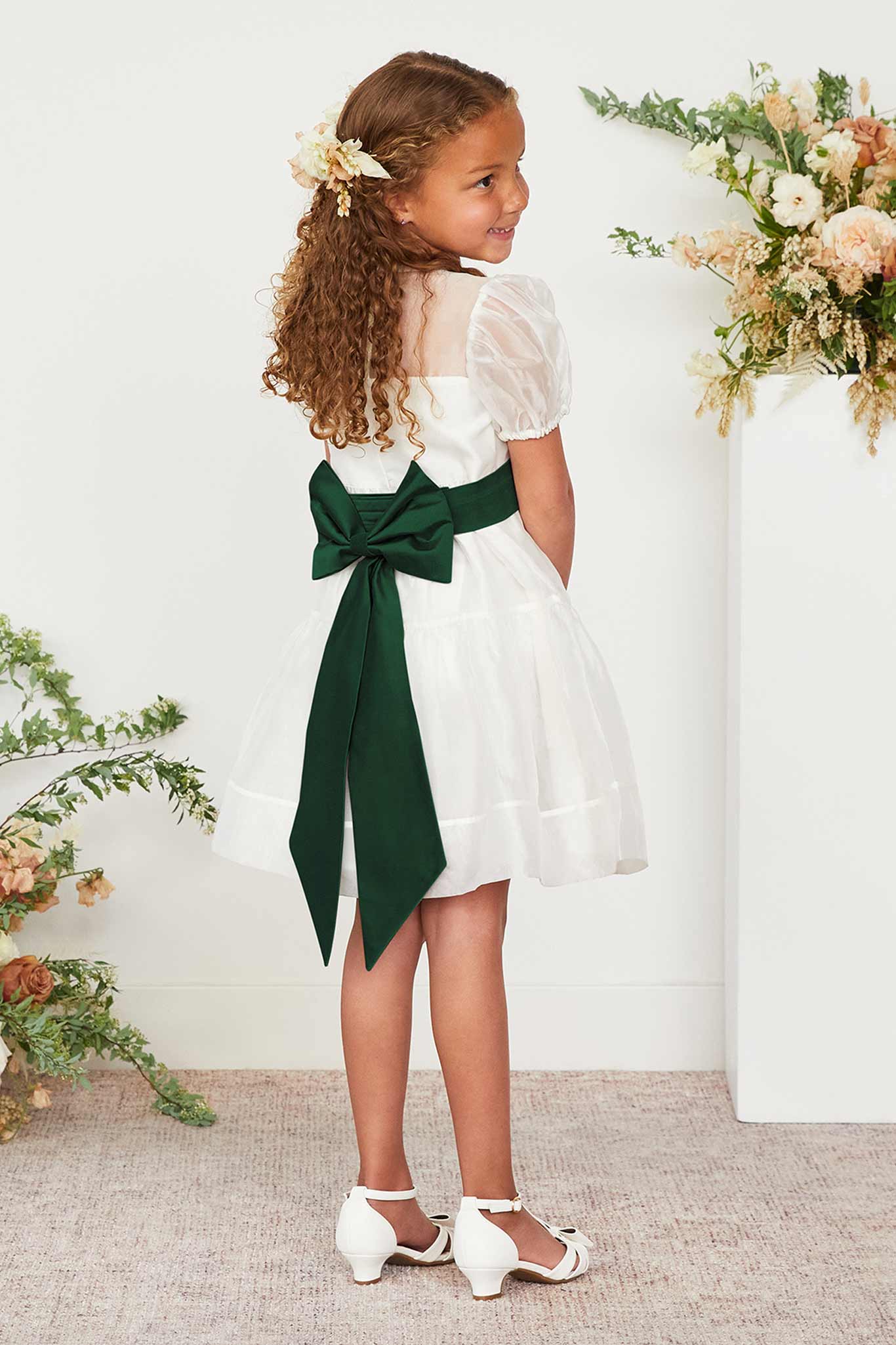 Emerald Green sale Dress Sash