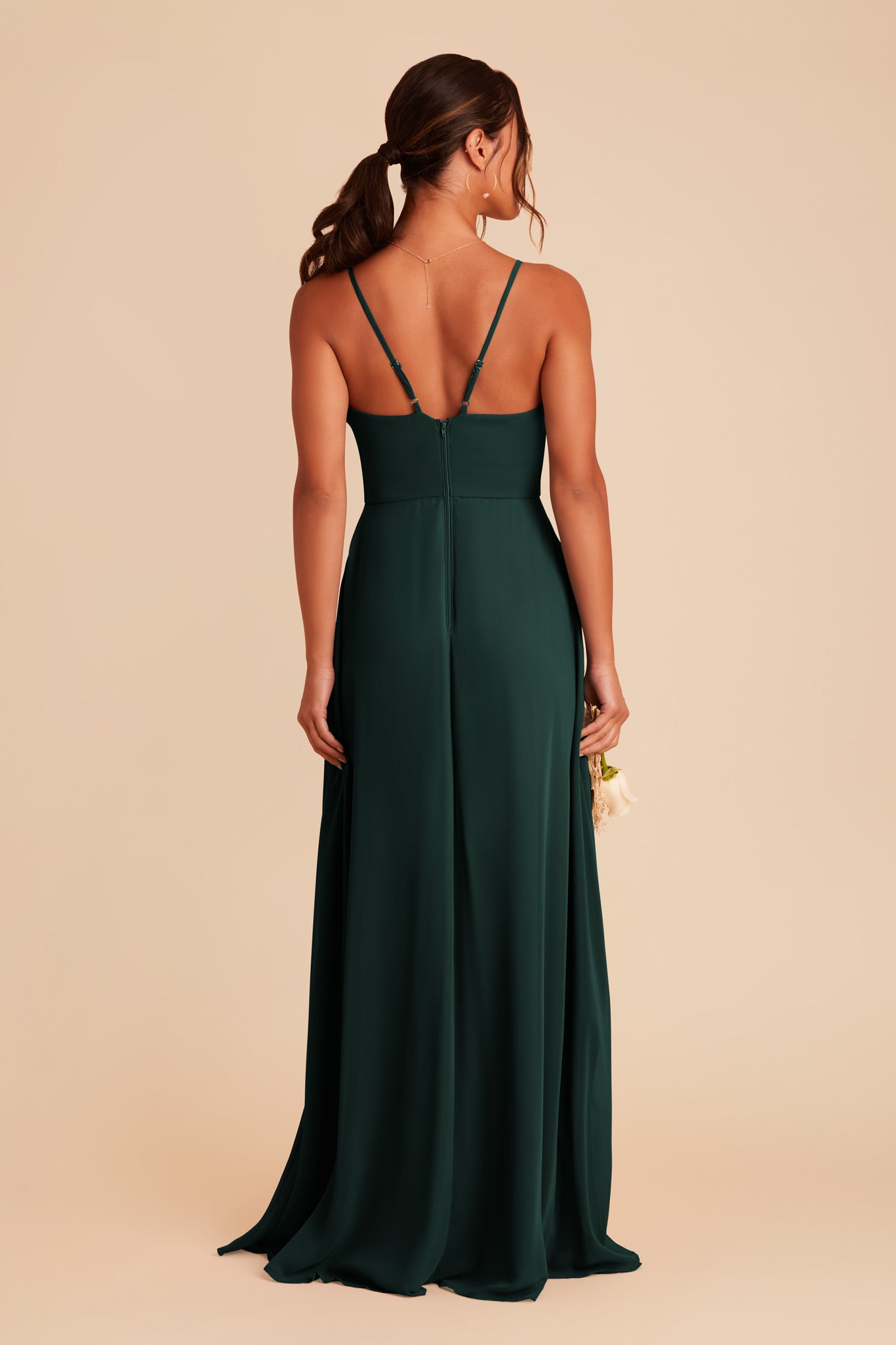 Emerald Theresa Chiffon Dress by Birdy Grey