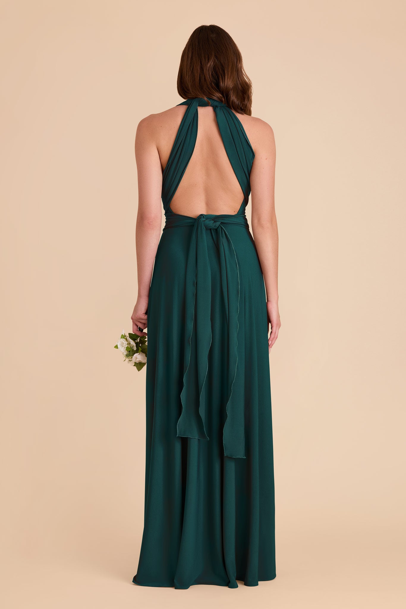 Emerald Willow Convertible Dress Luxe Knit by Birdy Grey