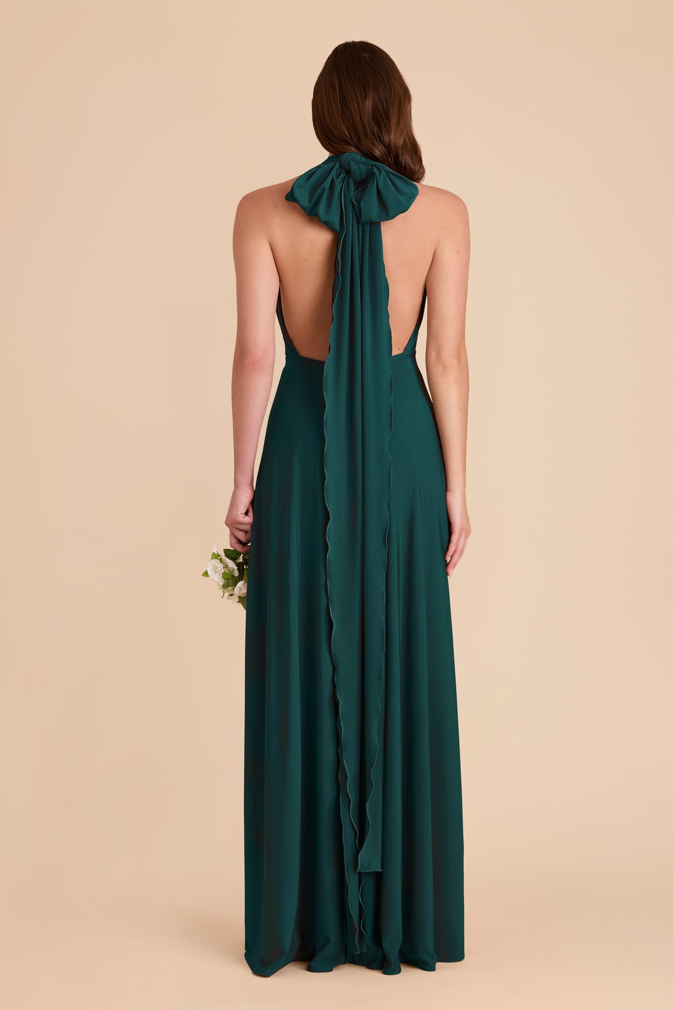 Emerald Willow Convertible Dress Luxe Knit by Birdy Grey