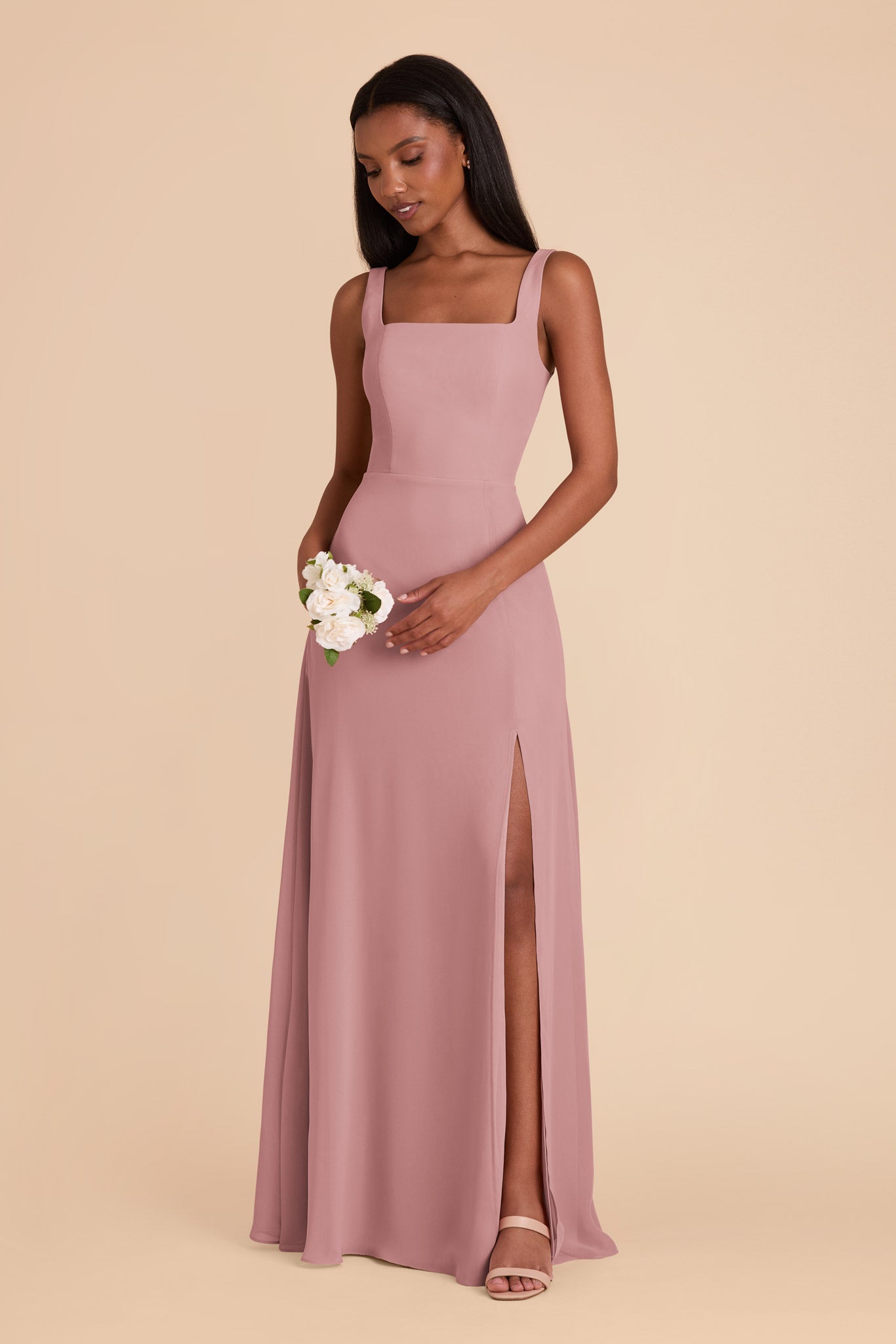 English Rose Alex Convertible Chiffon Dress by Birdy Grey