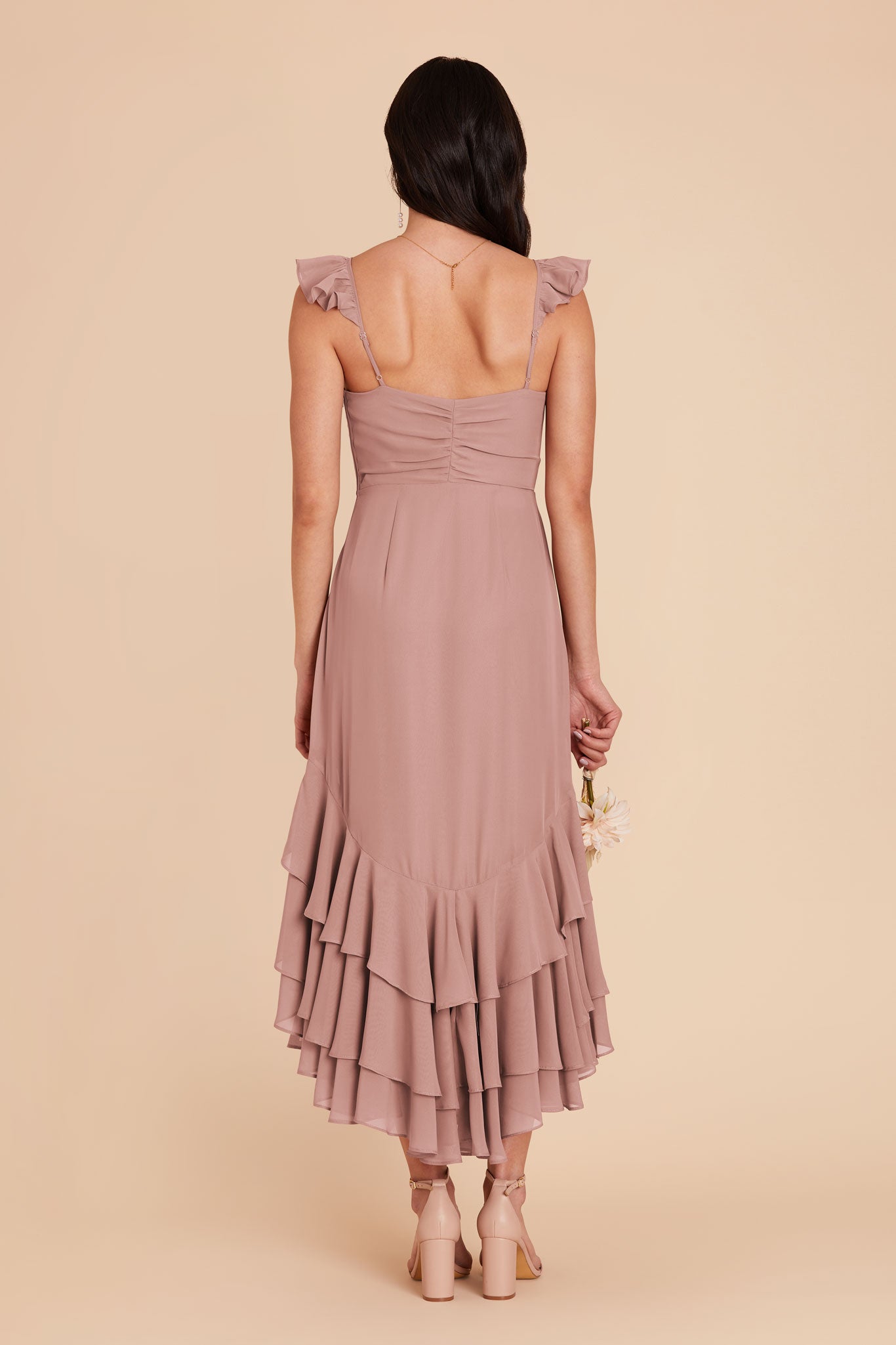 English Rose Ginny Chiffon Dress by Birdy Grey