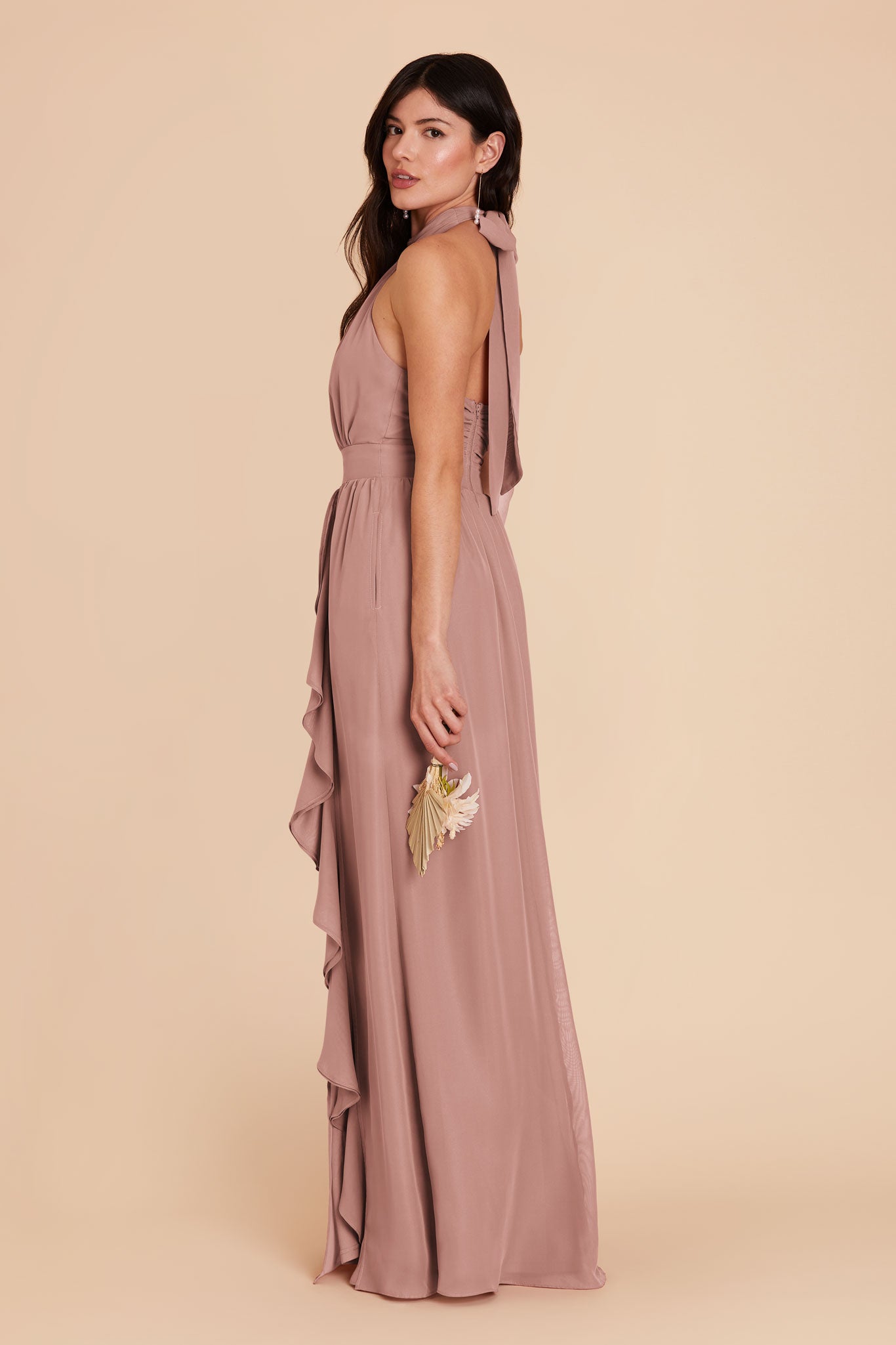 English Rose Joyce Chiffon Dress by Birdy Grey