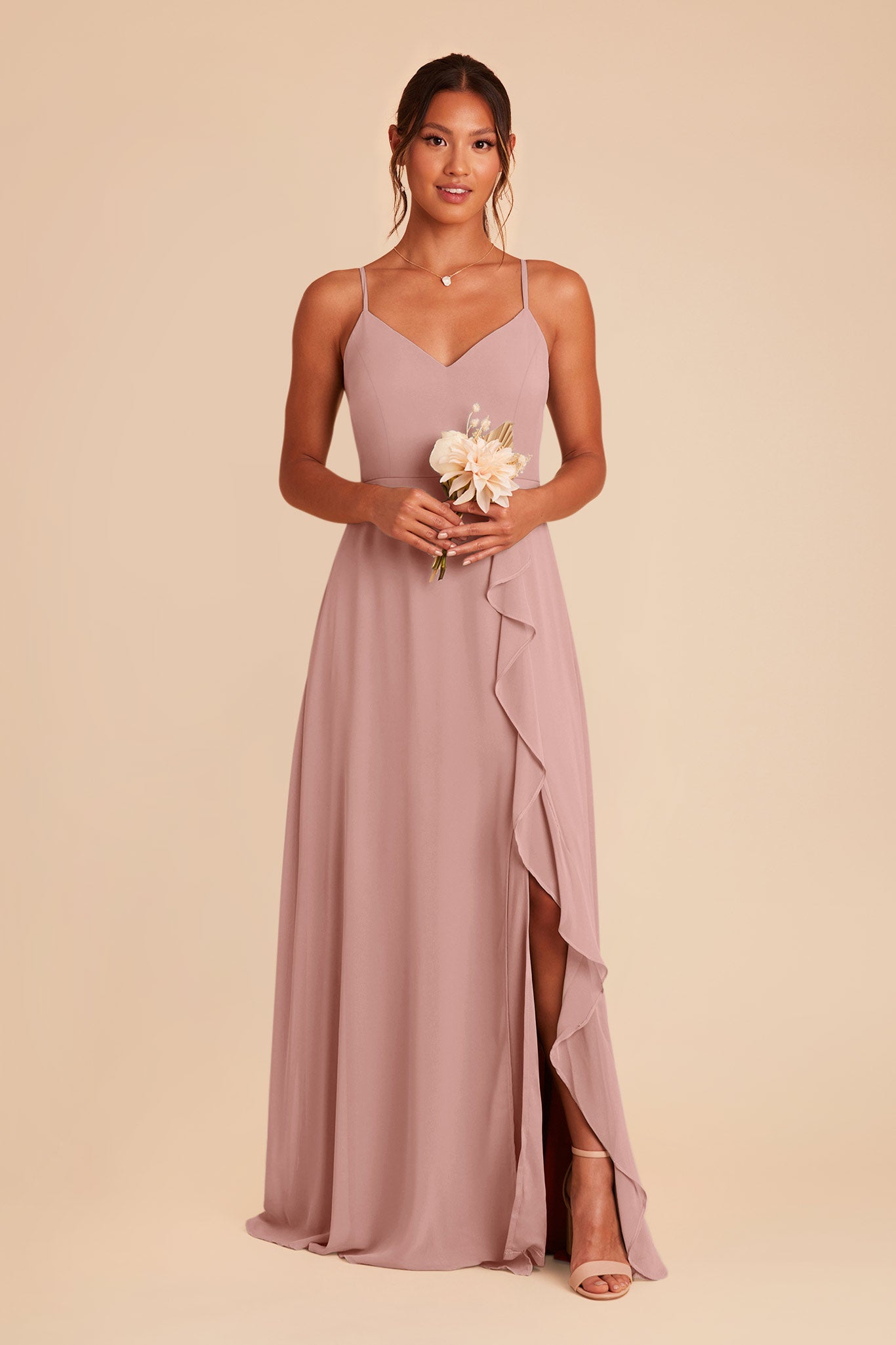 English Rose Theresa Chiffon Dress  by Birdy Grey