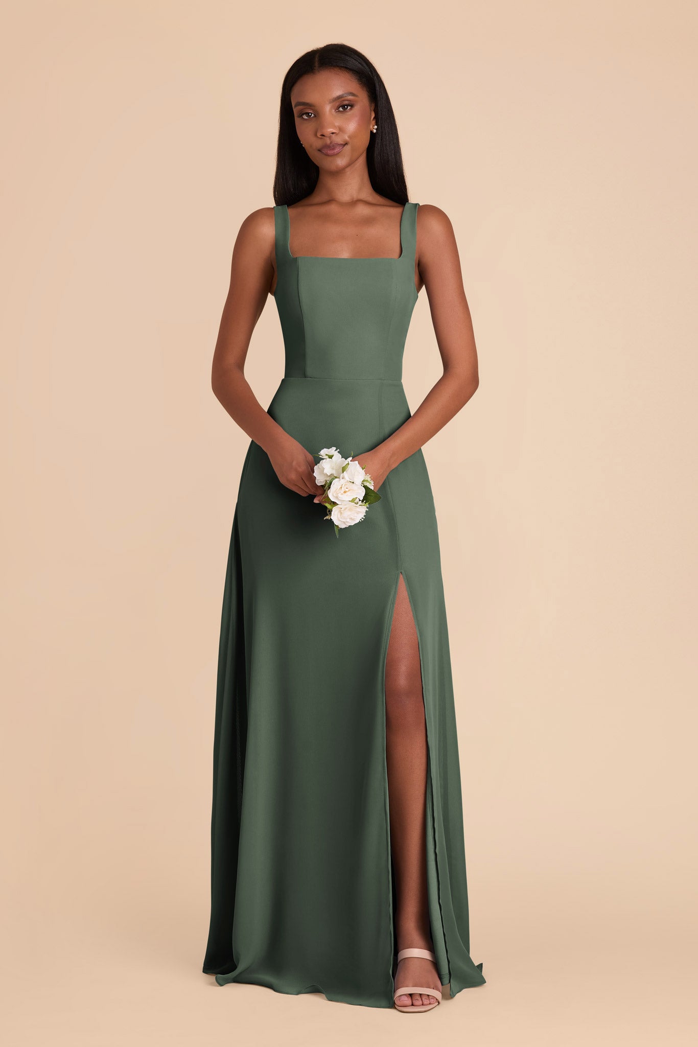 Eucalyptus Alex Convertible Chiffon Dress by Birdy Grey