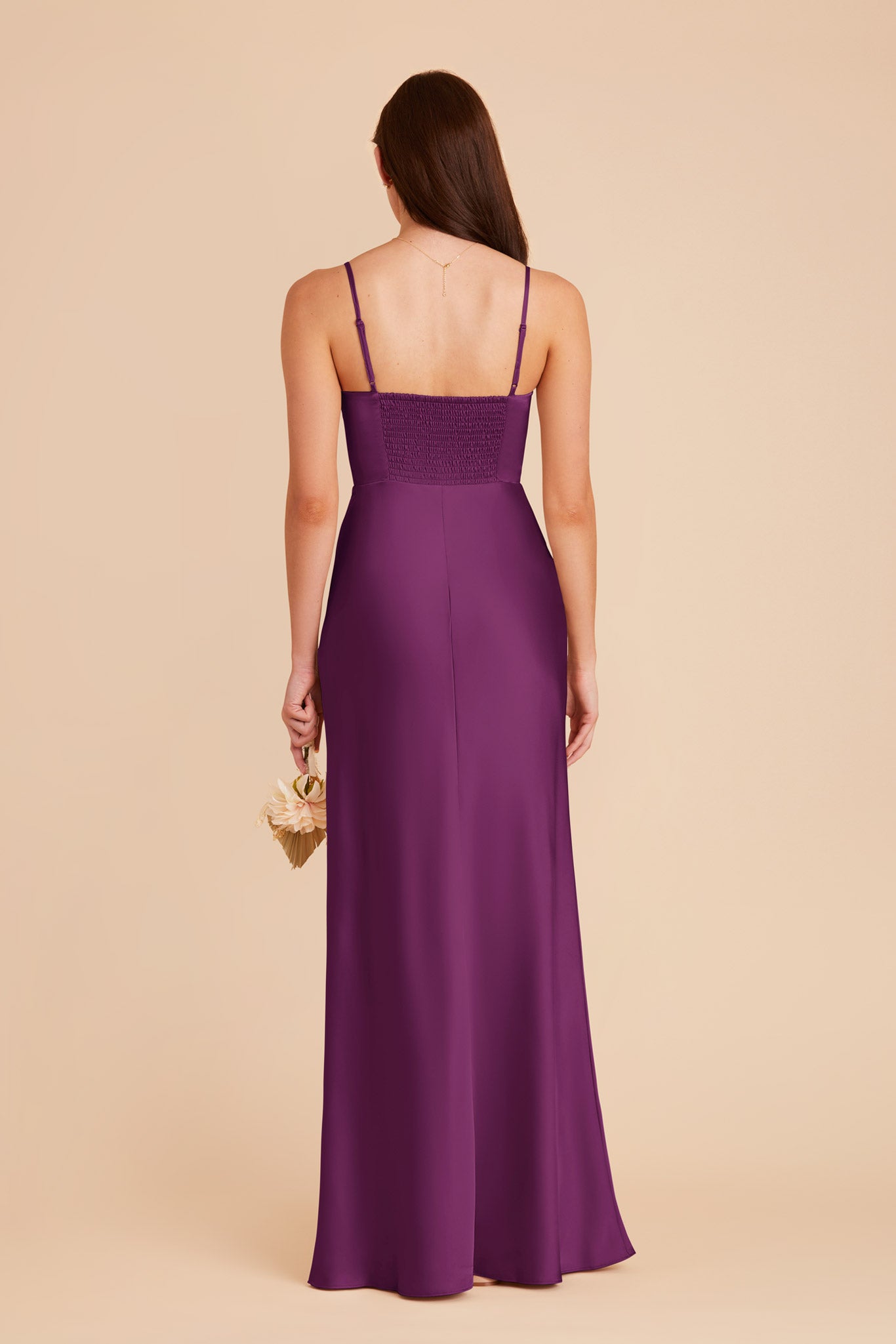 Fig Jessica Matte Satin Dress by Birdy Grey