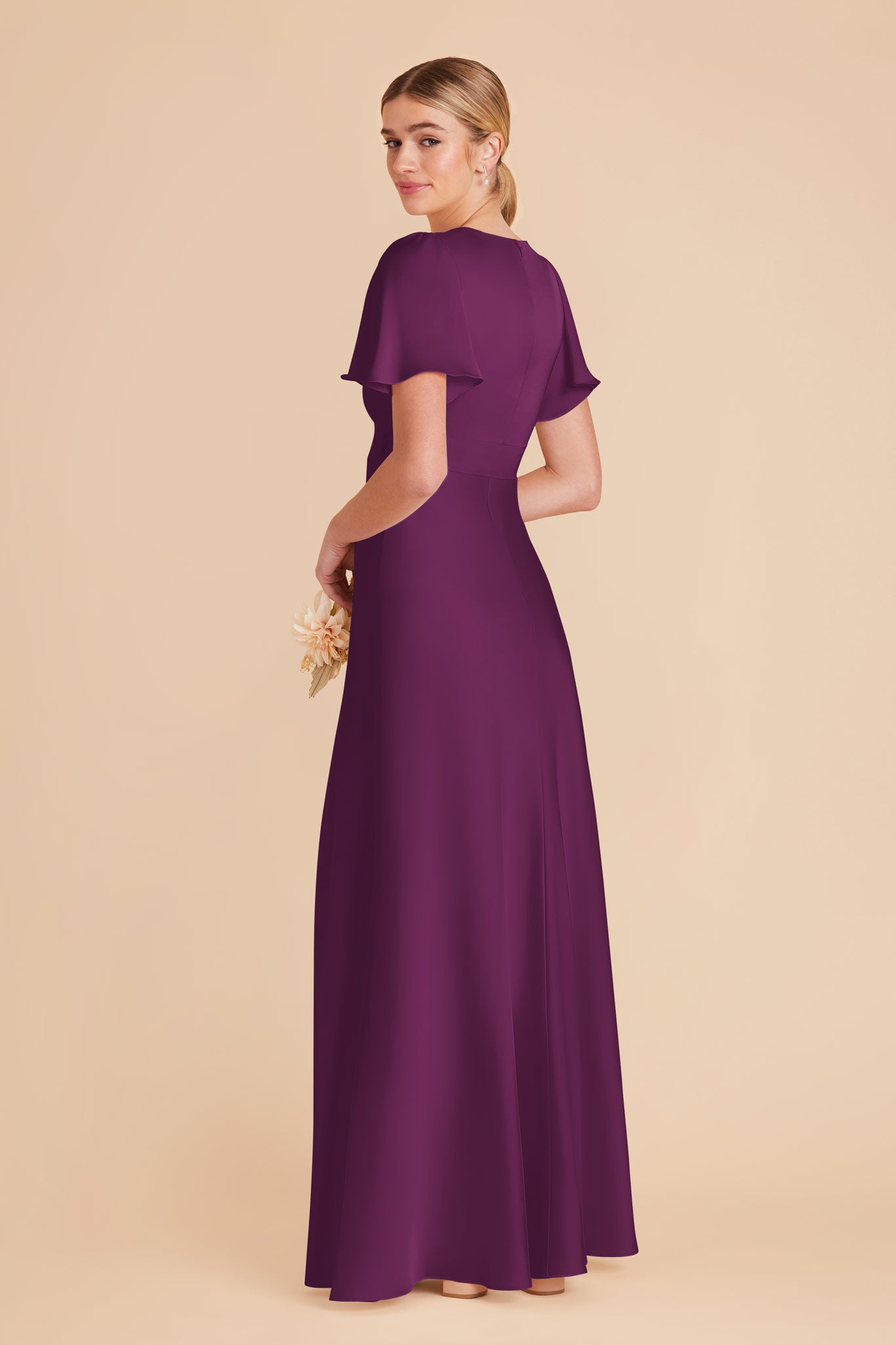 Fig Marni Matte Satin Dress by Birdy Grey