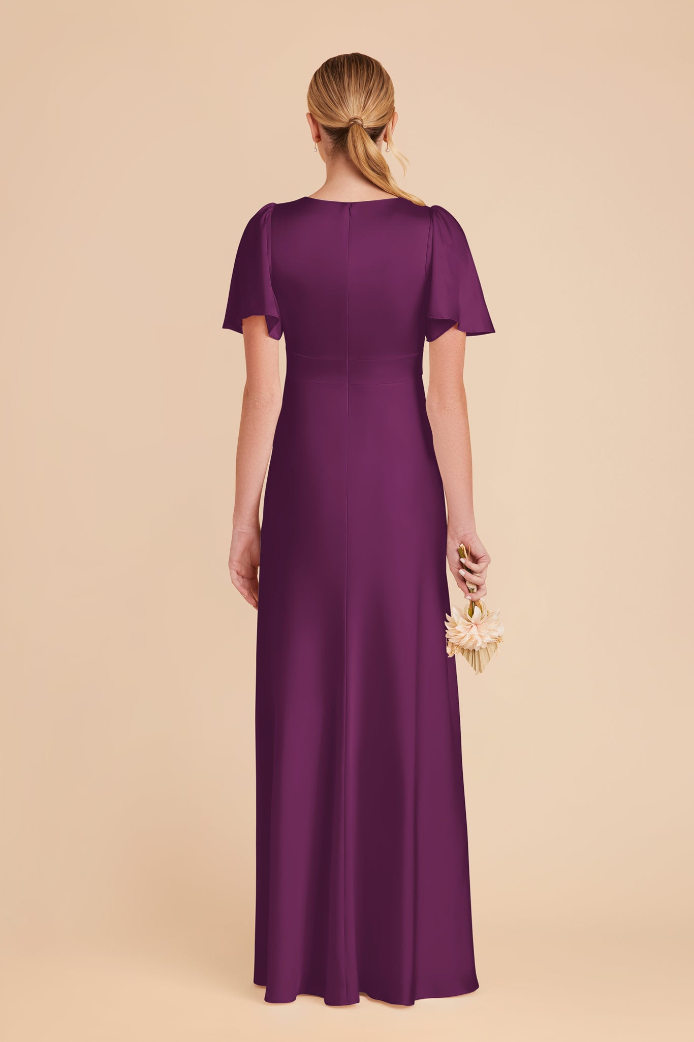 Fig Marni Matte Satin Dress by Birdy Grey