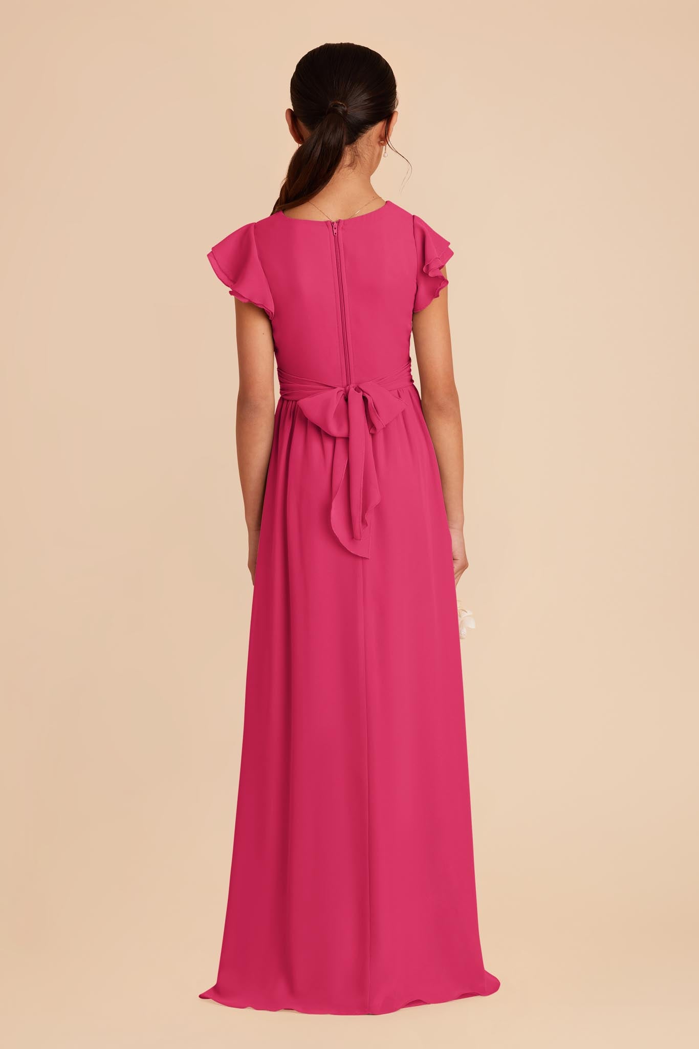 Cheap Junior Bridesmaid Dresses Fuschia