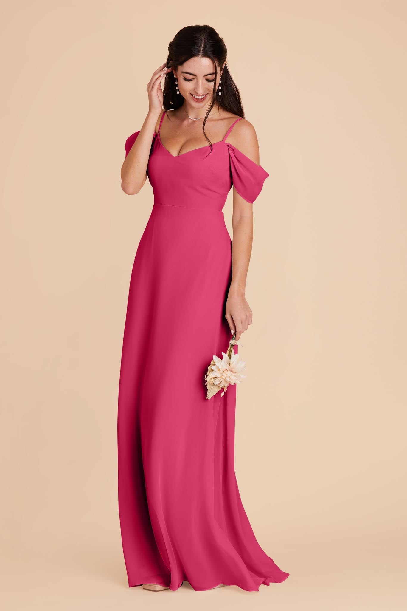 Fuchsia Devin Convertible Dress by Birdy grey