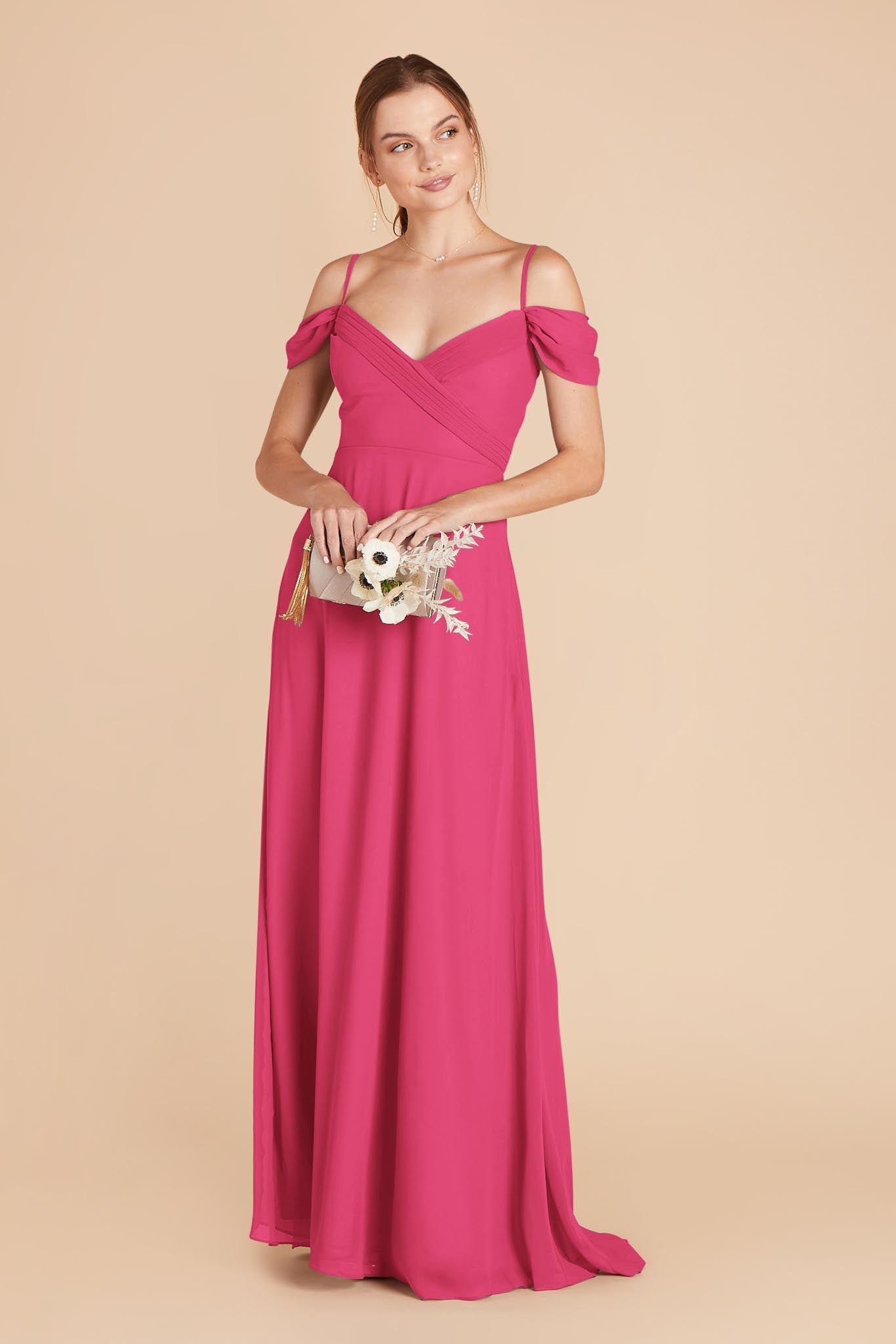 Fuchsia Spence Convertible Dress by Birdy Grey 