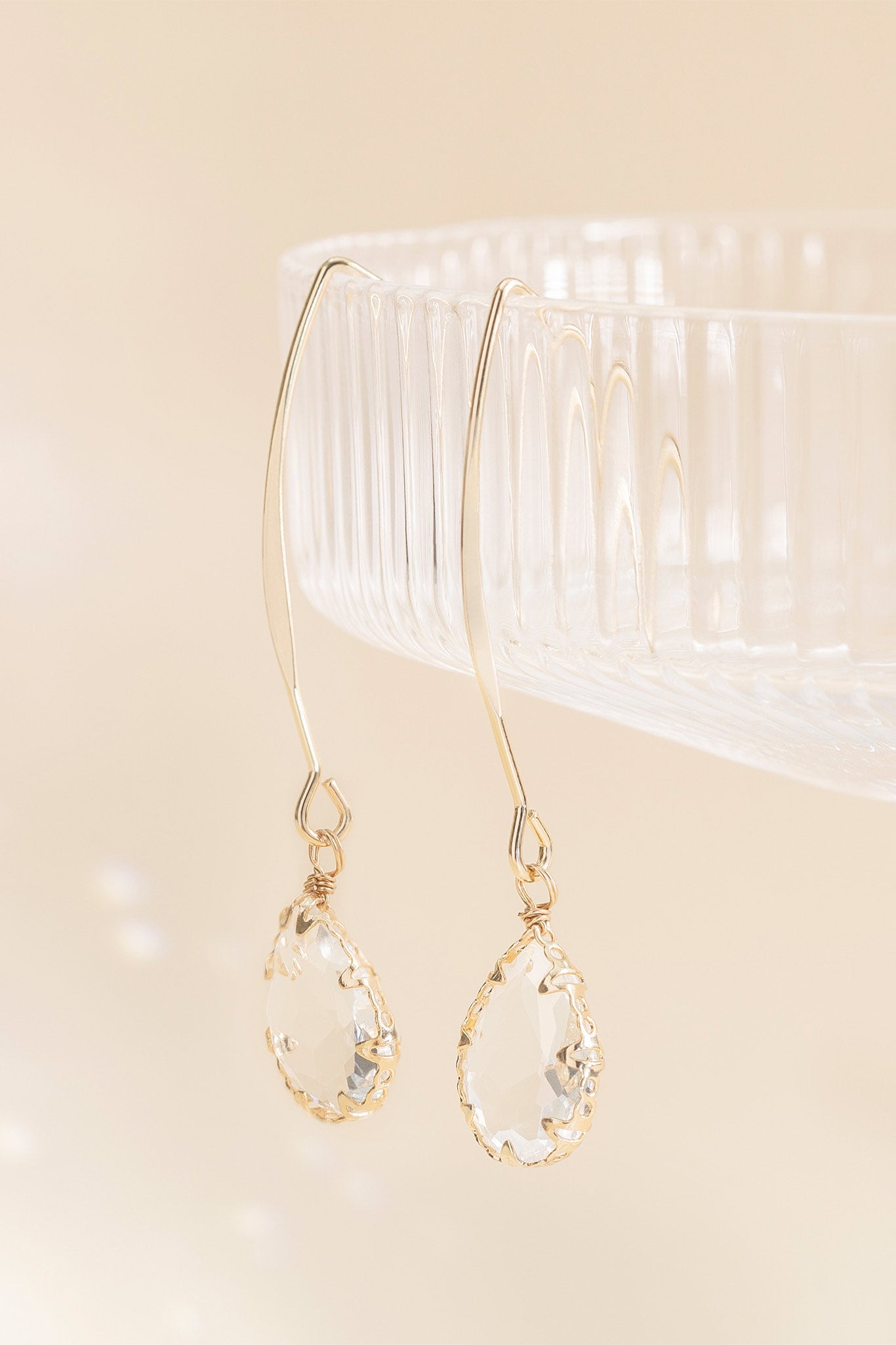 Chambers Glass Drop Earrings