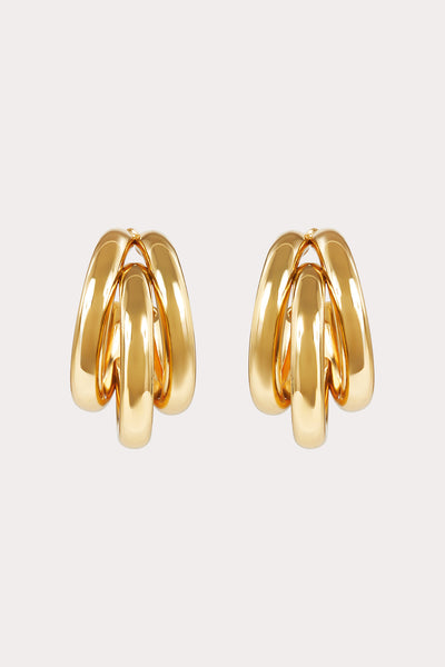 Triple hoop earrings zara online