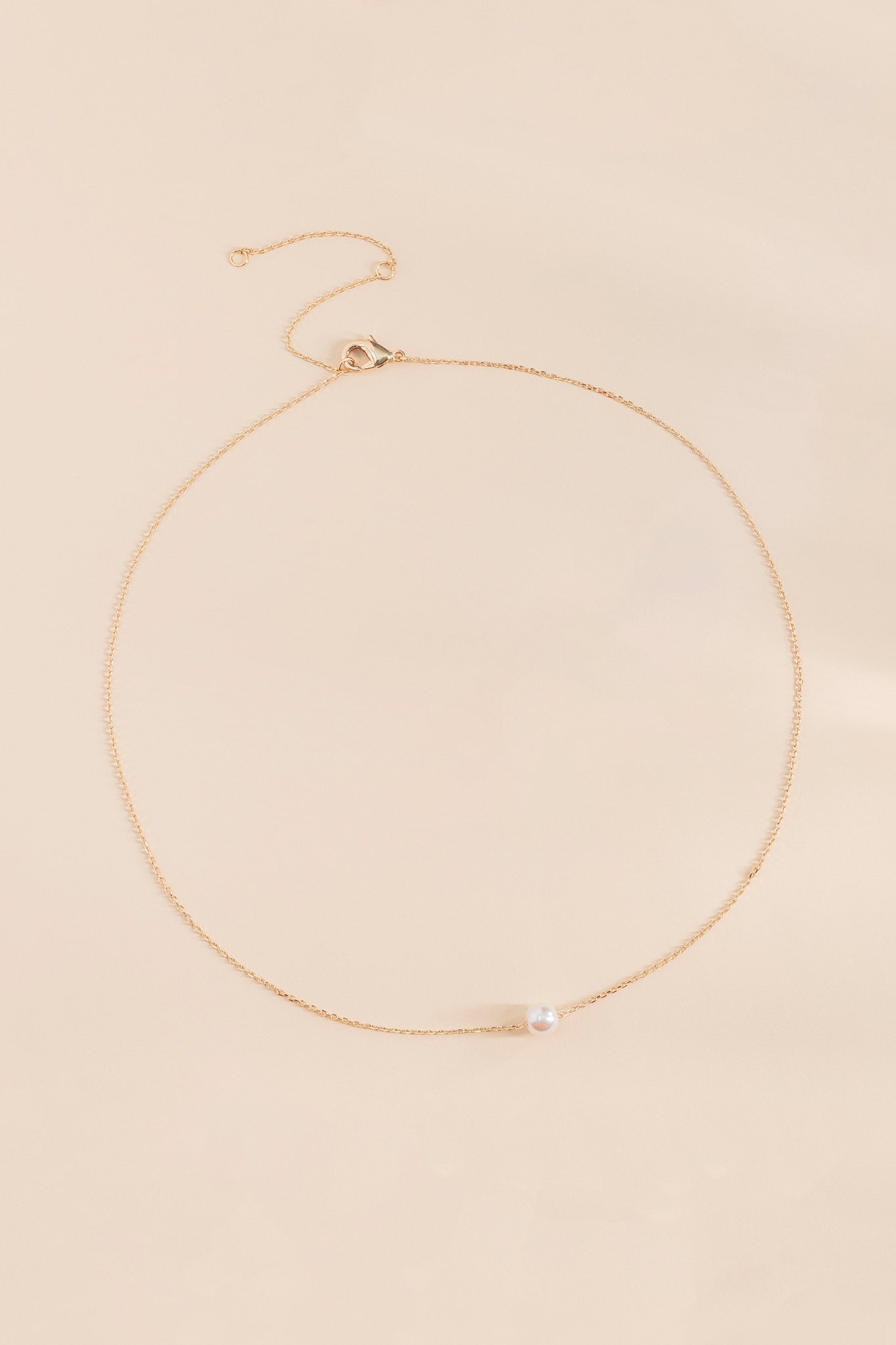 Crosby Single Pearl Necklace