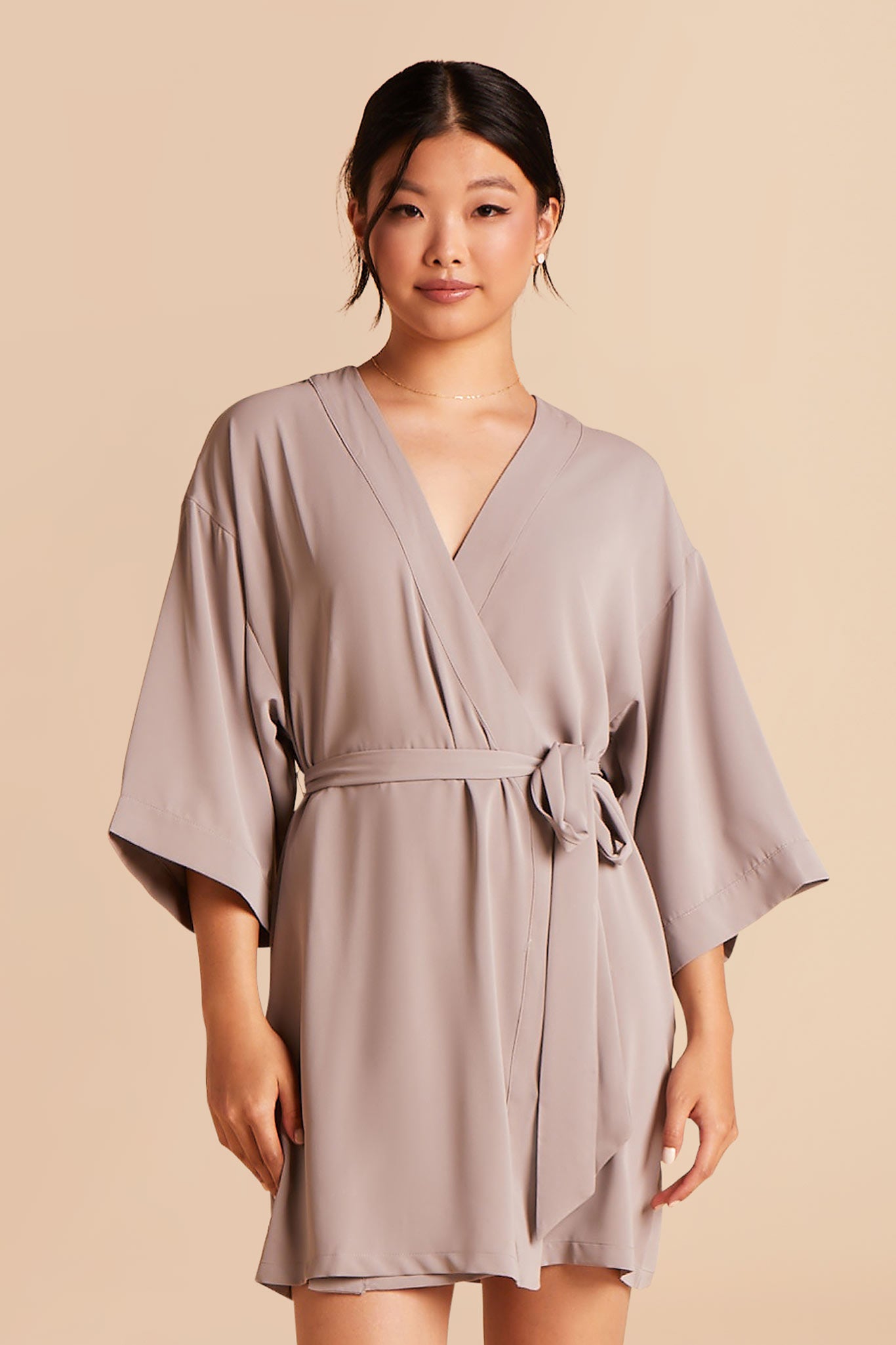 Gray Karen Robe by Birdy Grey