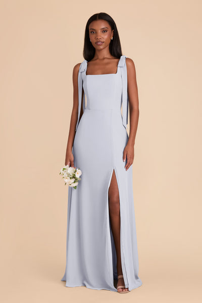 Ice Blue Alex Convertible Chiffon Dress by Birdy Grey