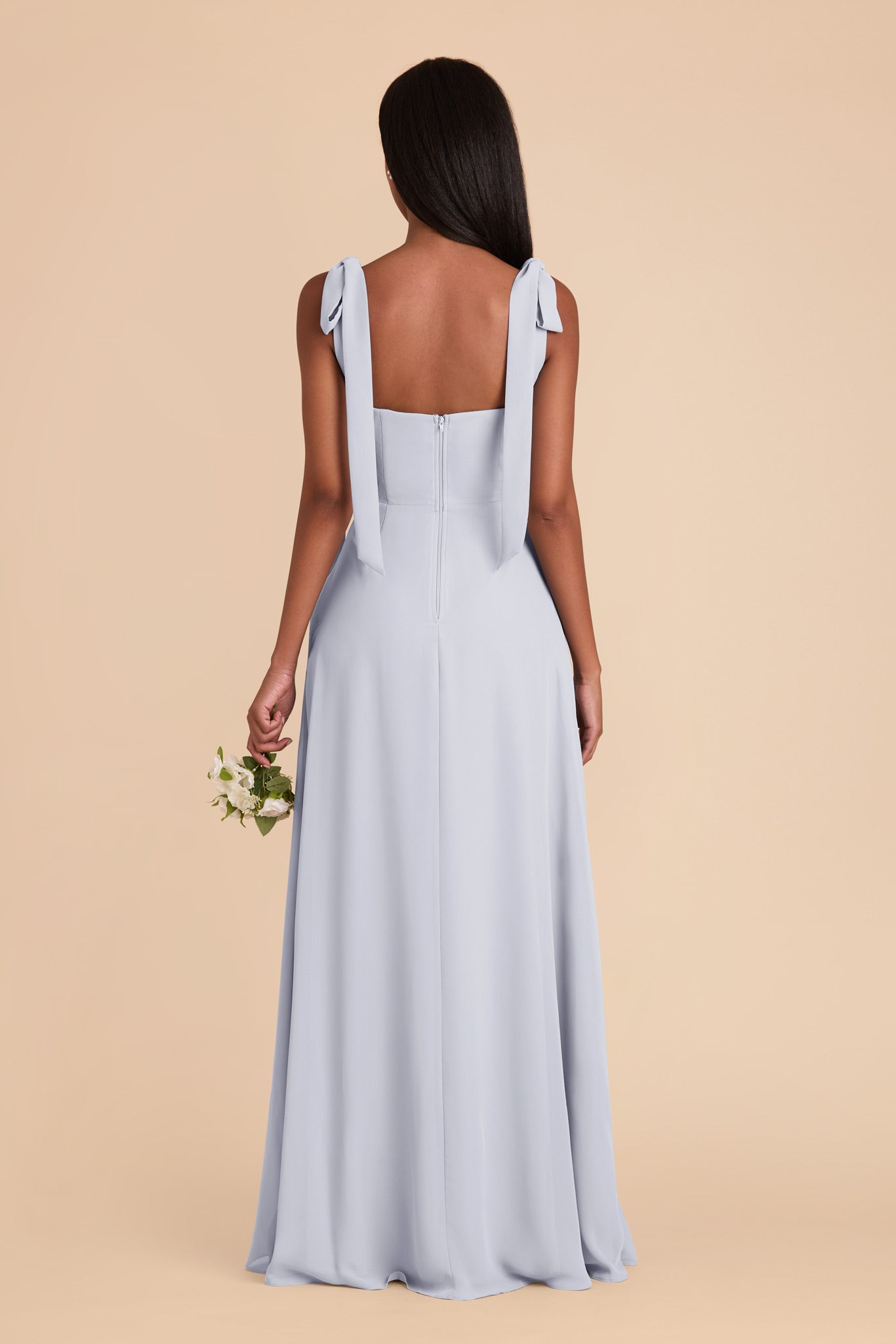 Ice Blue Alex Convertible Chiffon Dress by Birdy Grey