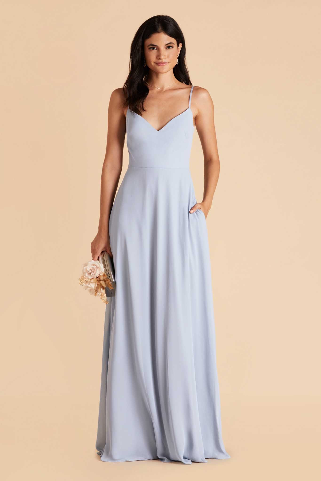 Ice Blue Devin Convertible Dress by Birdy Grey