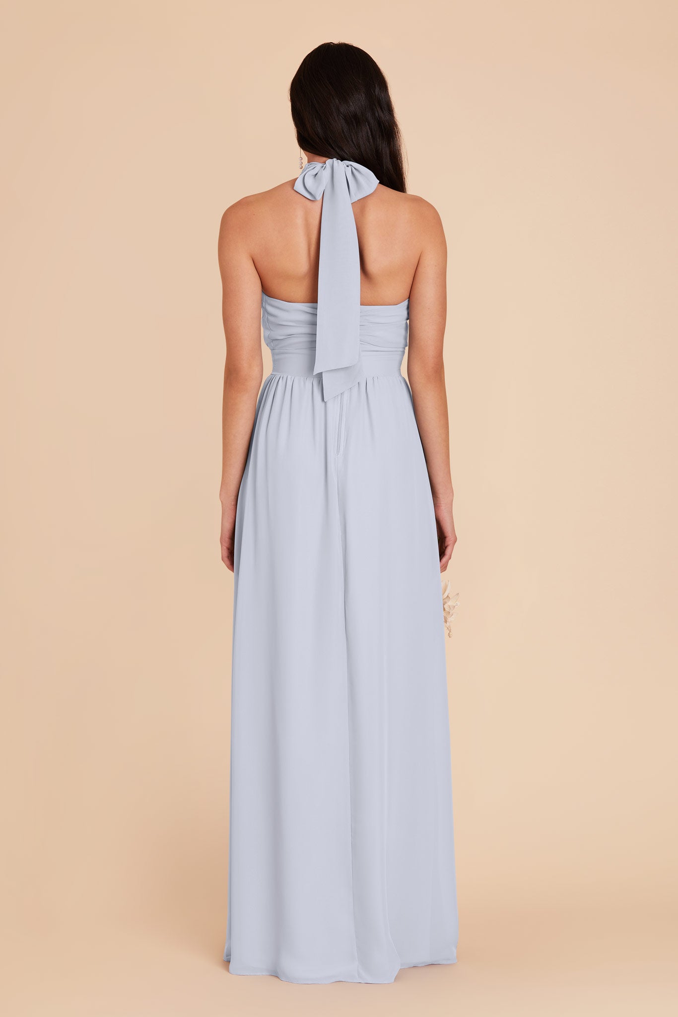 Ice Blue Joyce Chiffon Dress by Birdy Grey