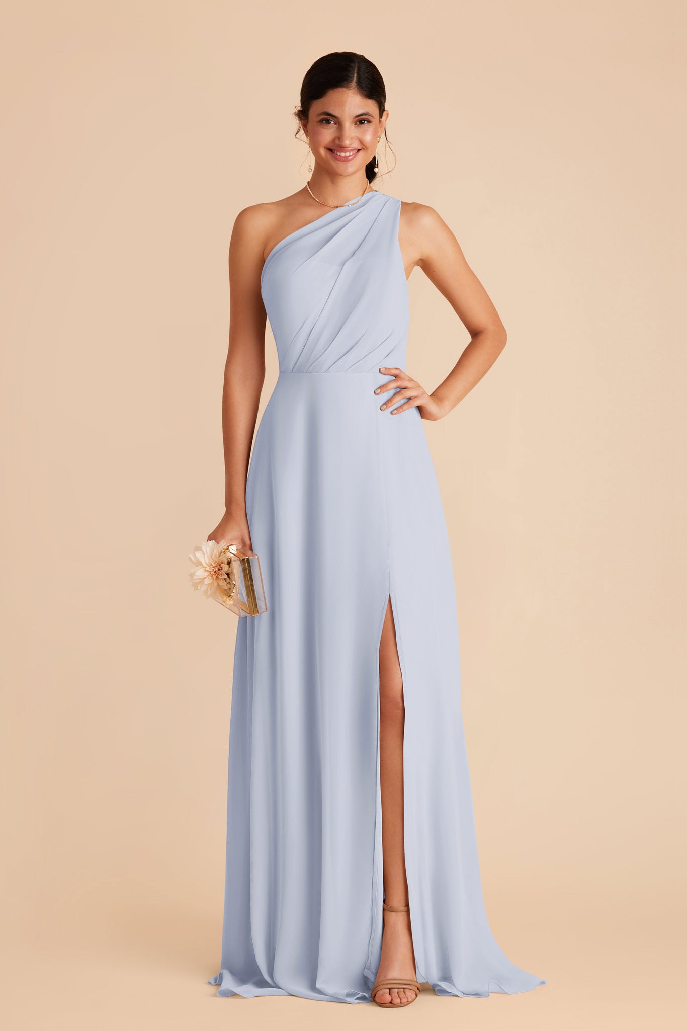 Ice Blue Kira Dress by Birdy Grey