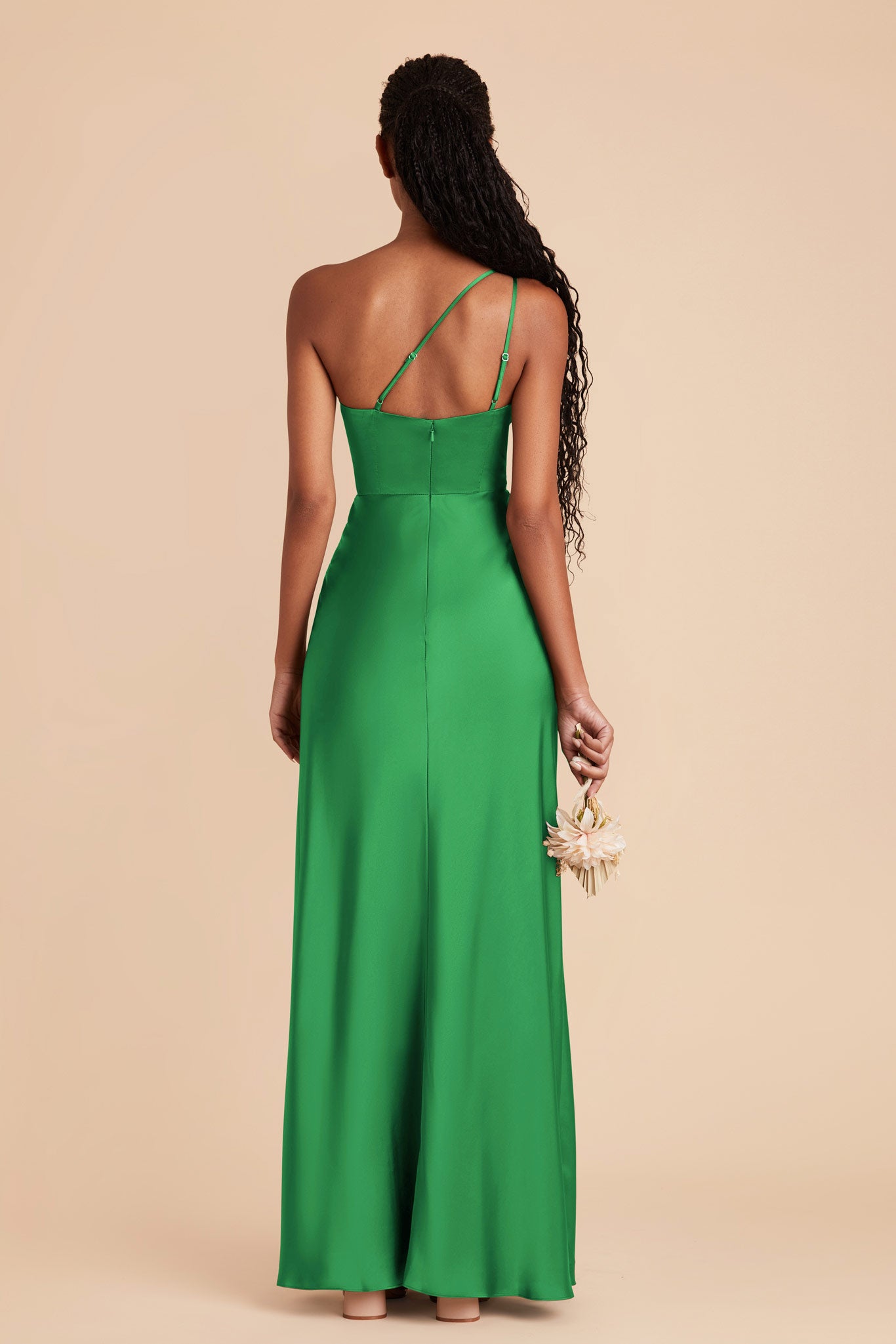 Kelly Green Kensie Matte Satin Dress by Birdy Grey