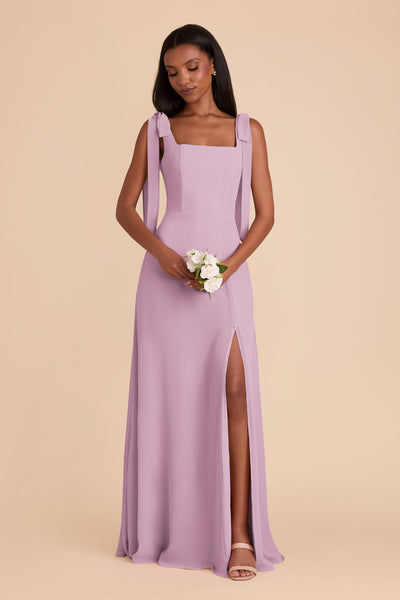 Lavender Alex Convertible Chiffon Dress by Birdy Grey