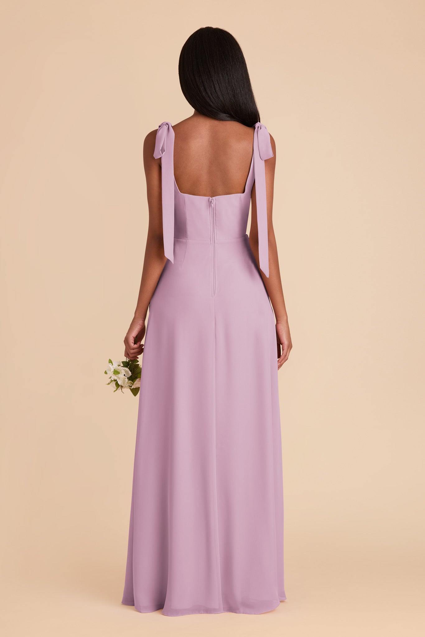 Lavender Alex Convertible Chiffon Dress by Birdy Grey