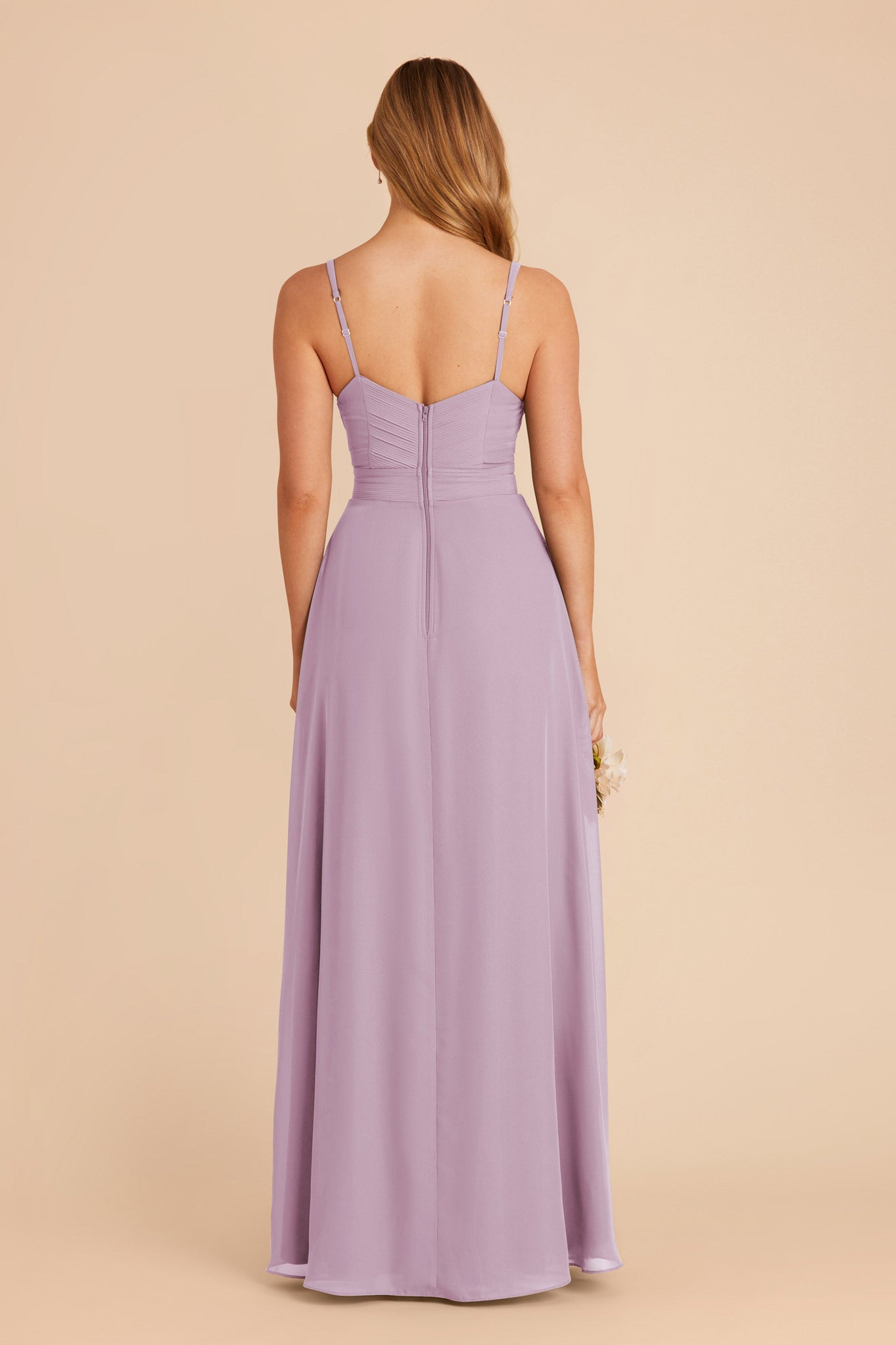 Lavender Deborah Chiffon Dress by Birdy Grey