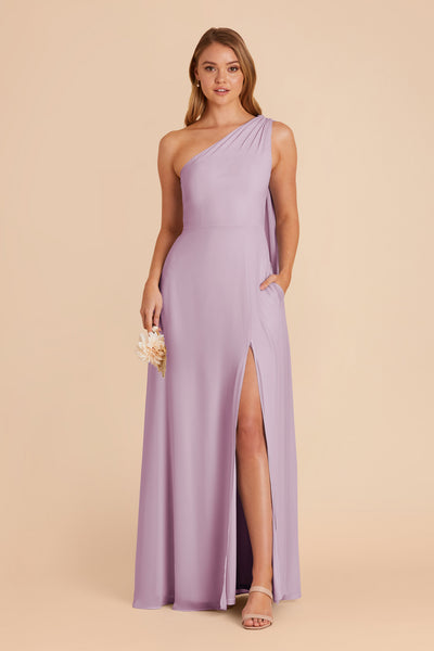 Lavender Melissa Chiffon Dress by Birdy Grey