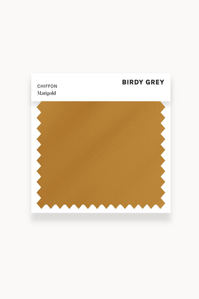 Chiffon Swatch in Marigold by Birdy Grey