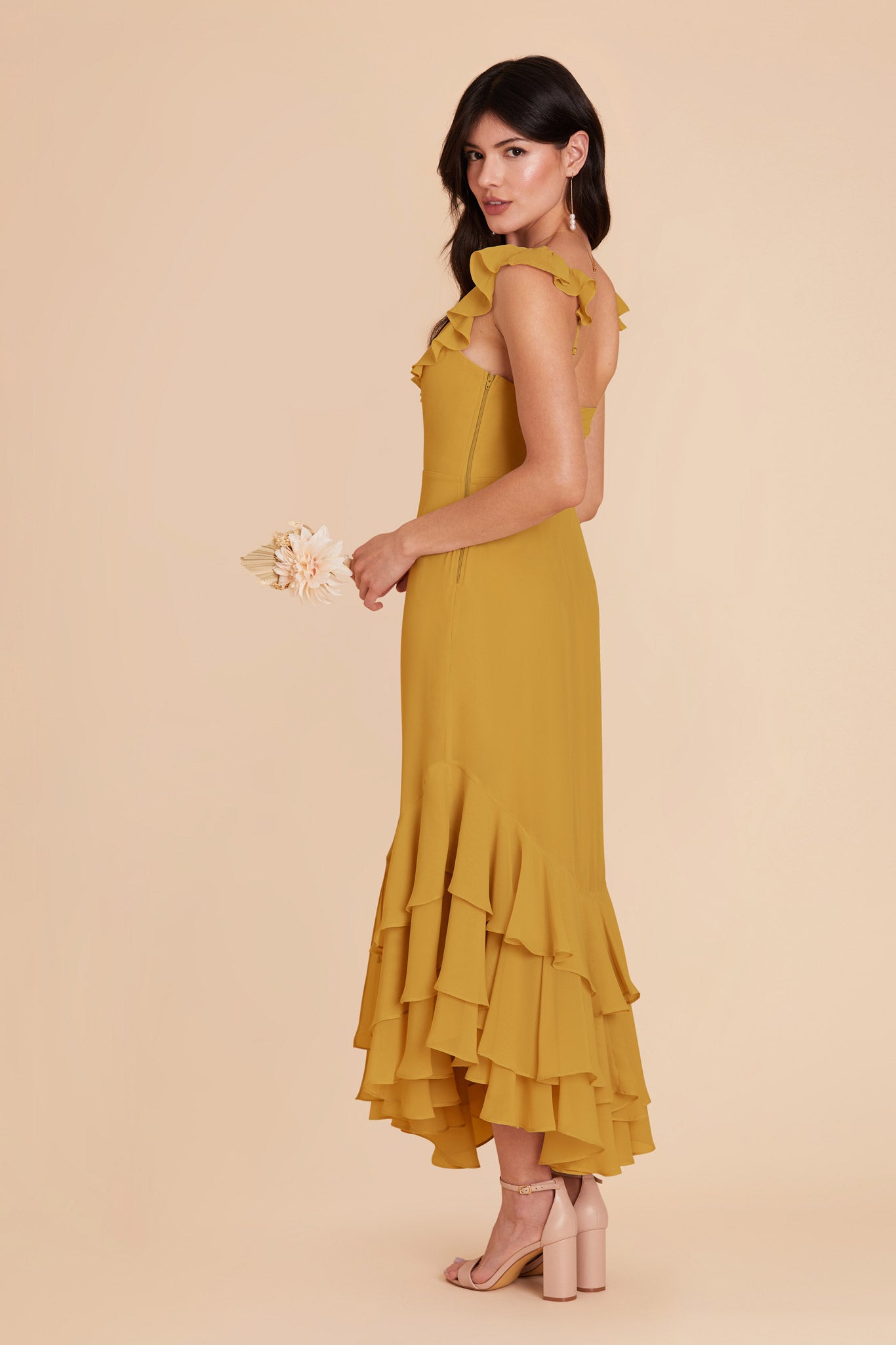 Marigold Ginny Chiffon Dress by Birdy Grey