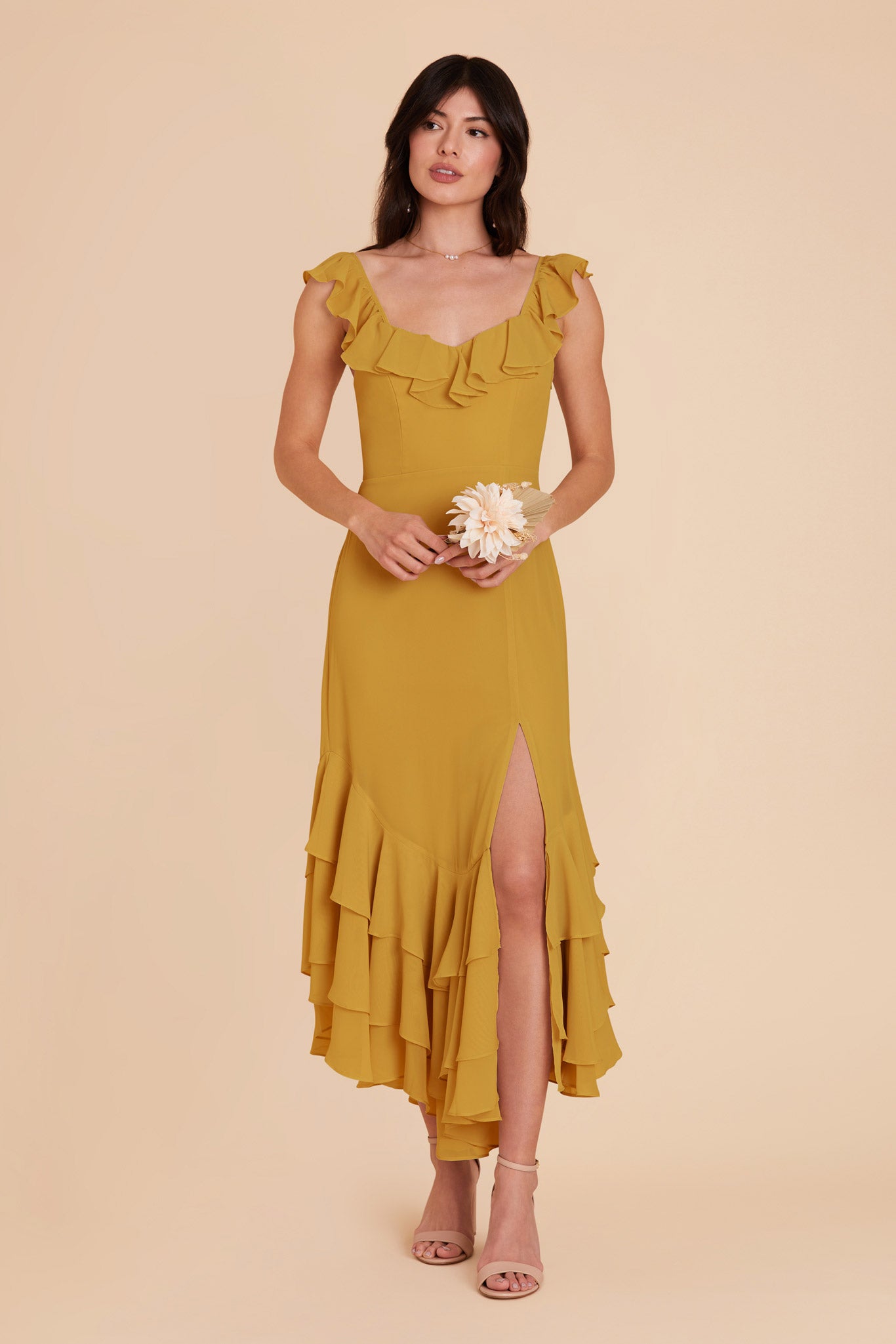 Marigold Ginny Chiffon Dress by Birdy Grey